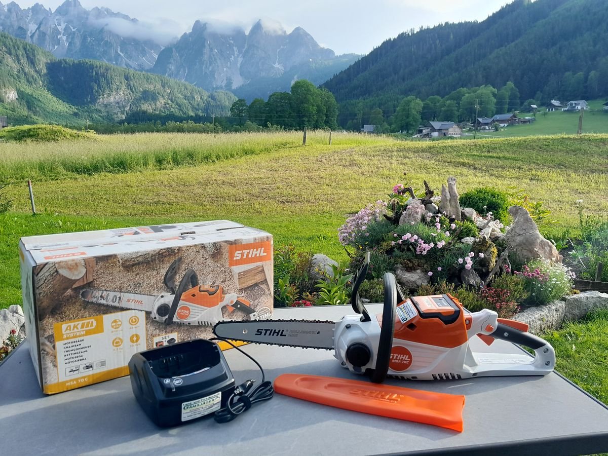 Motorsäge του τύπου Stihl MSA 70C, Neumaschine σε Gosau am Dachstein (Φωτογραφία 2)