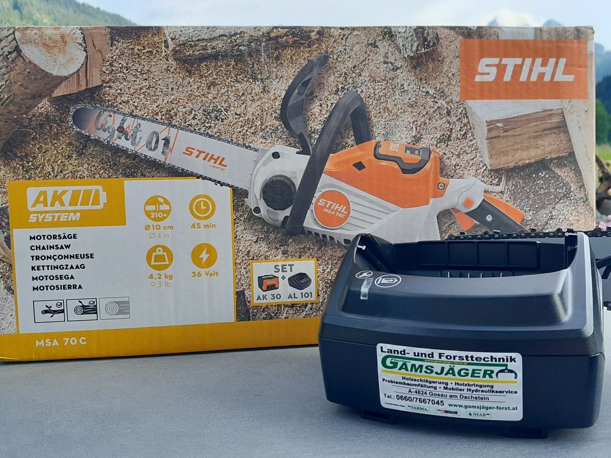 Motorsäge typu Stihl MSA 70C, Neumaschine w Gosau am Dachstein (Zdjęcie 4)