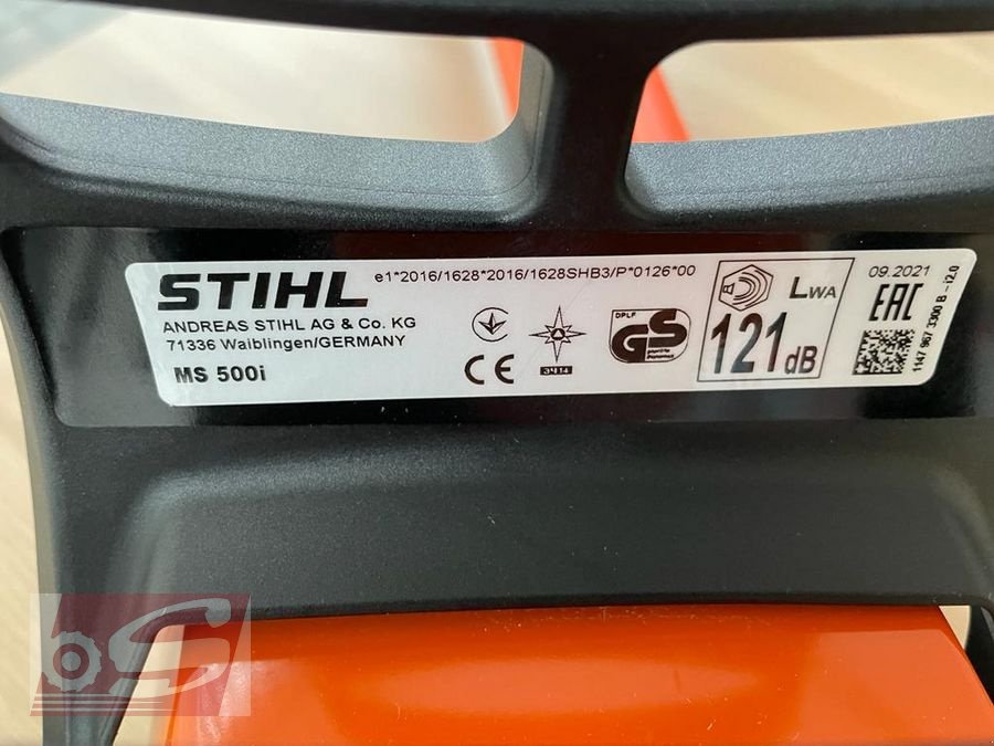 Motorsäge Türe ait Stihl STIHL MS 500 i W - Lagernd, Neumaschine içinde Offenhausen (resim 6)