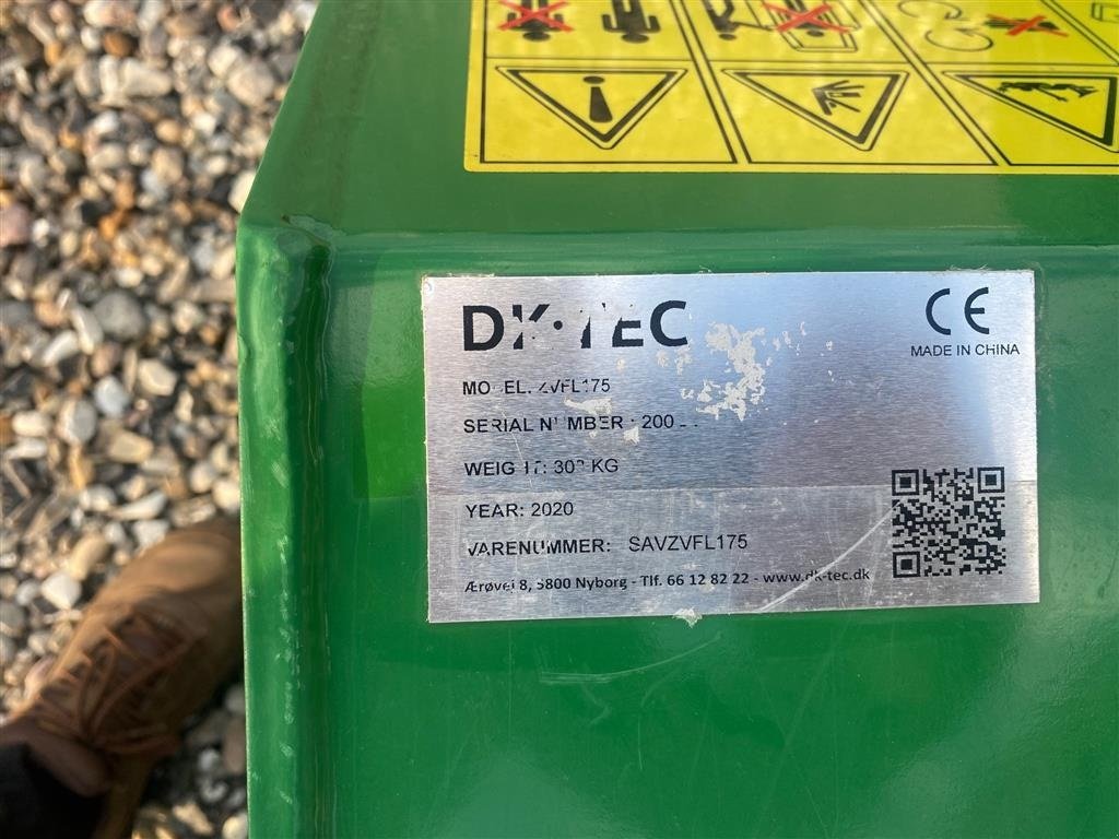 Mulcher του τύπου AV Tec 175 Hydr. træk, ramme for ophæng, kørt ca 10 ha, Gebrauchtmaschine σε Kjellerup (Φωτογραφία 3)