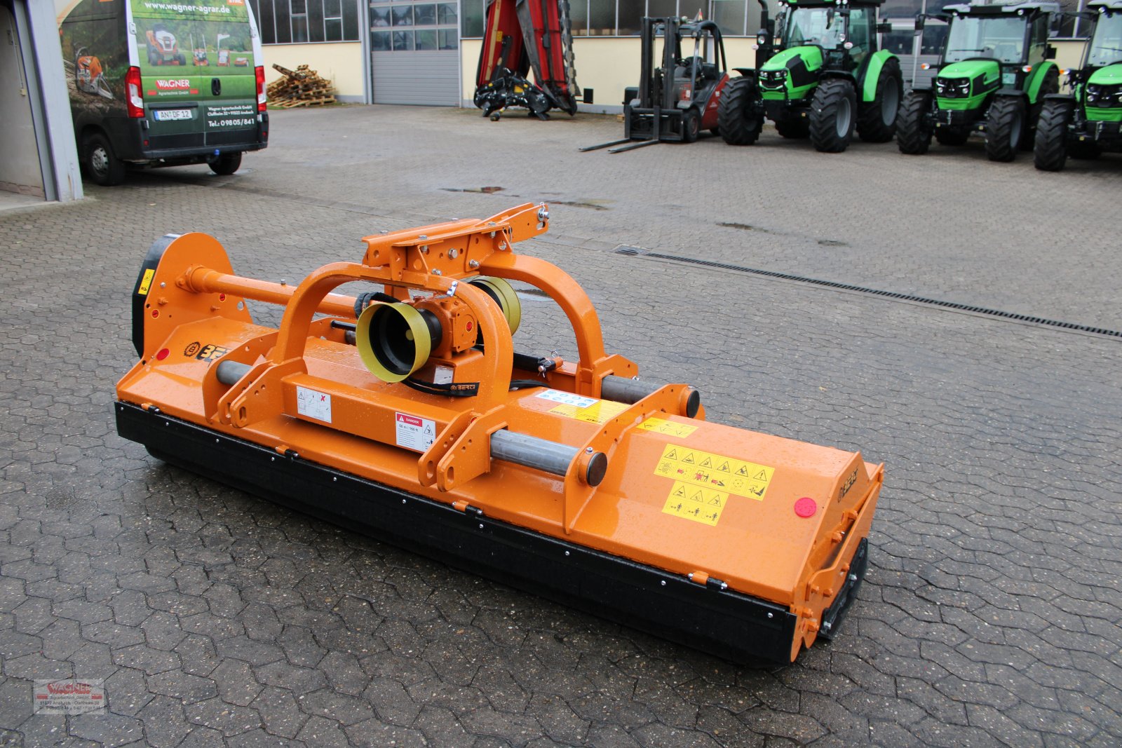 Mulcher Türe ait Berti Bimax 280, Neumaschine içinde Ansbach (resim 3)