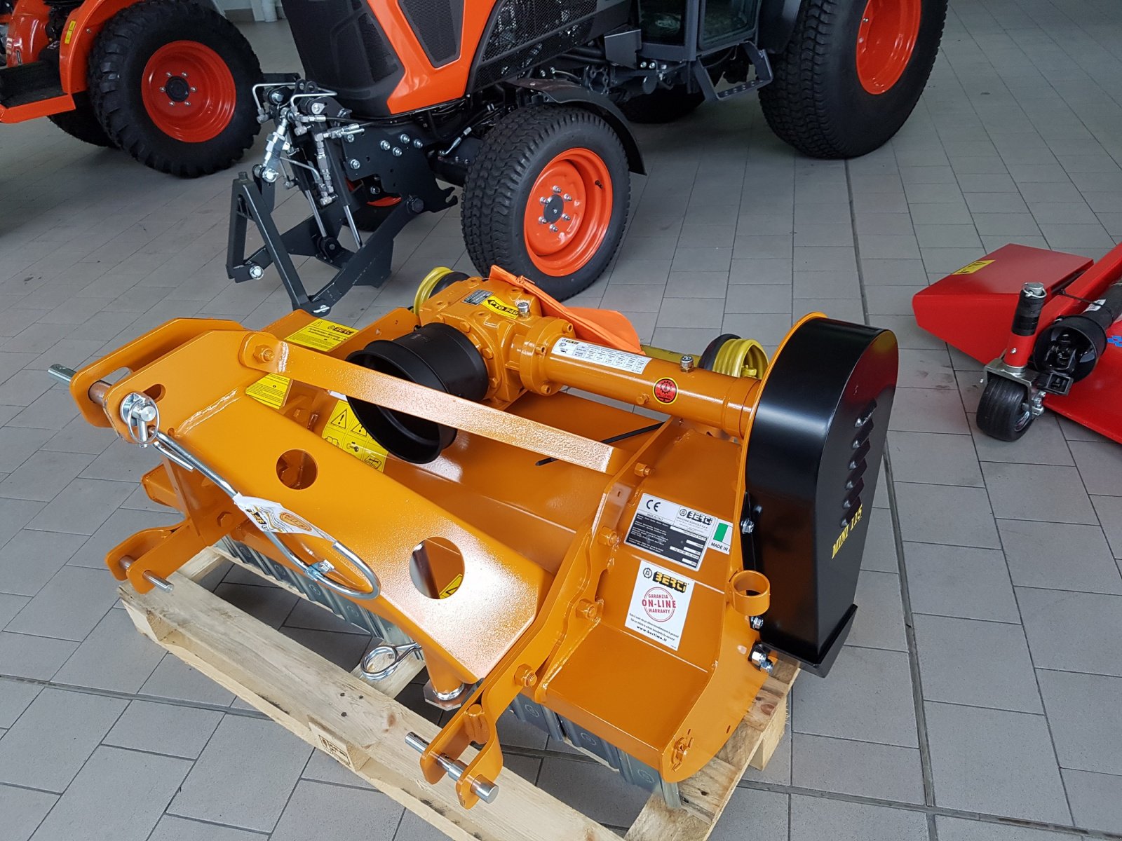 Mulcher du type Berti Mini 115, Neumaschine en Olpe (Photo 12)