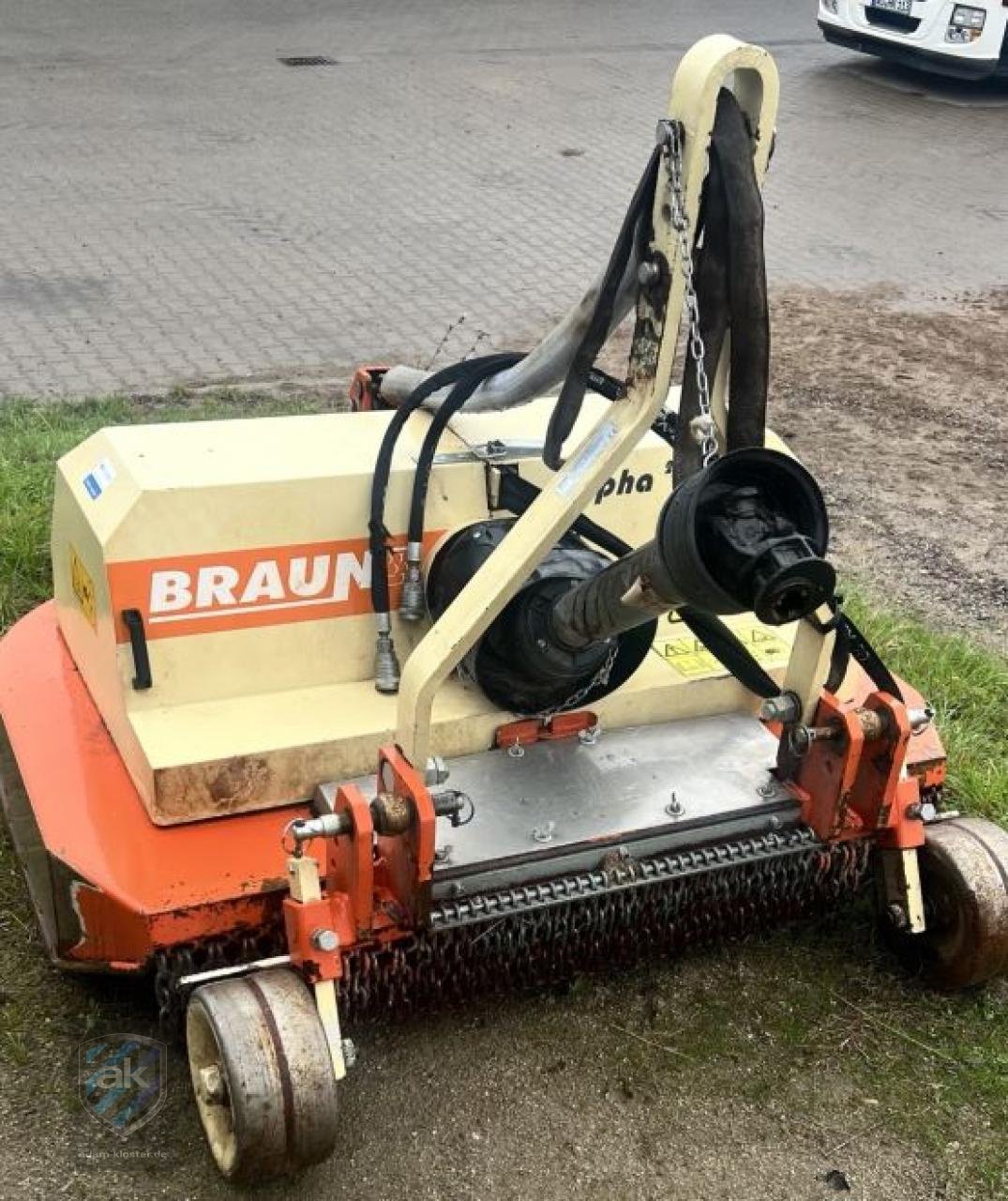 Mulcher Türe ait Braun ALPHA 2000, Gebrauchtmaschine içinde Mörstadt (resim 1)