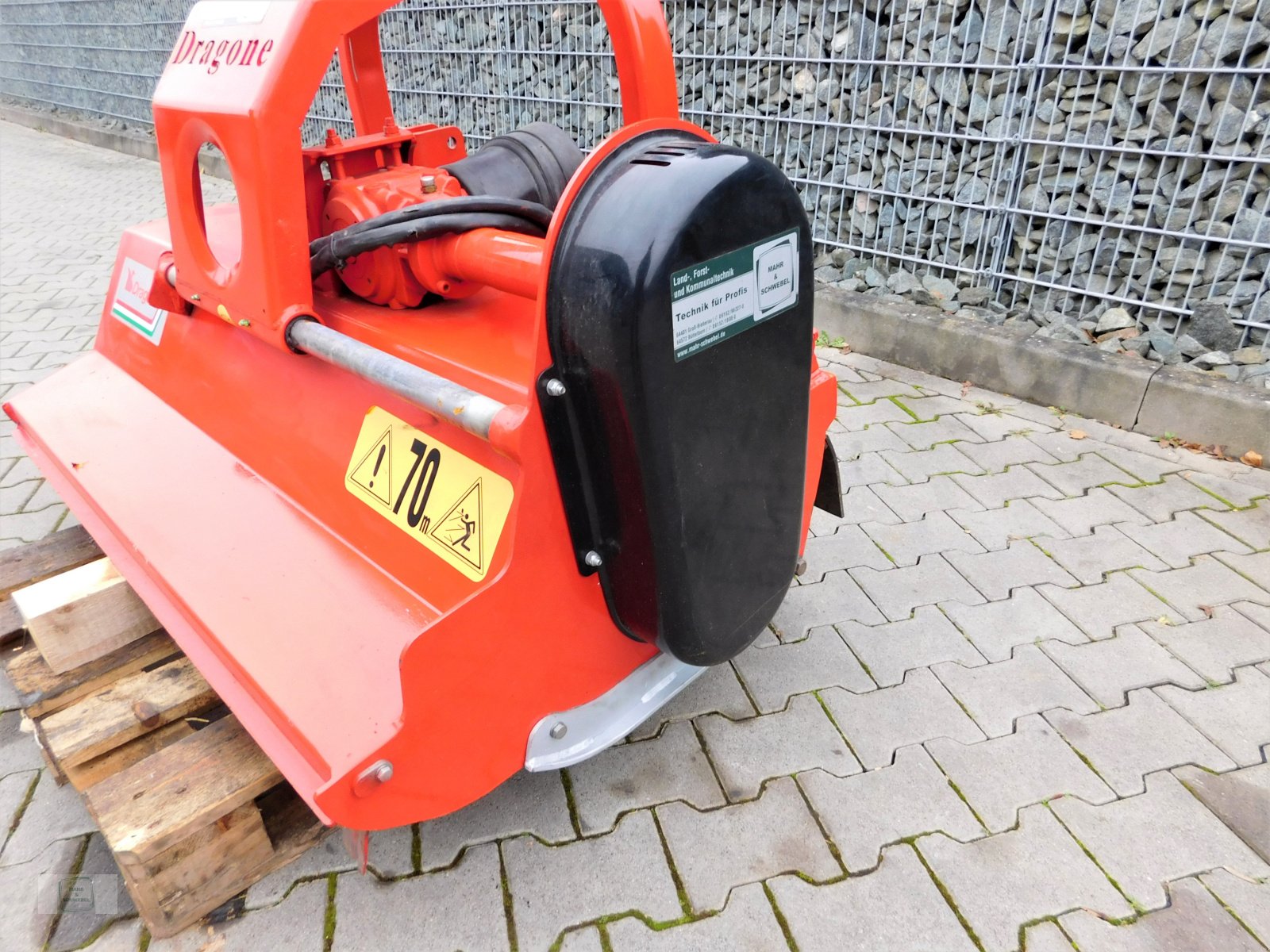 Mulcher van het type DRAGONE MTL 140, Gebrauchtmaschine in Gross-Bieberau (Foto 3)