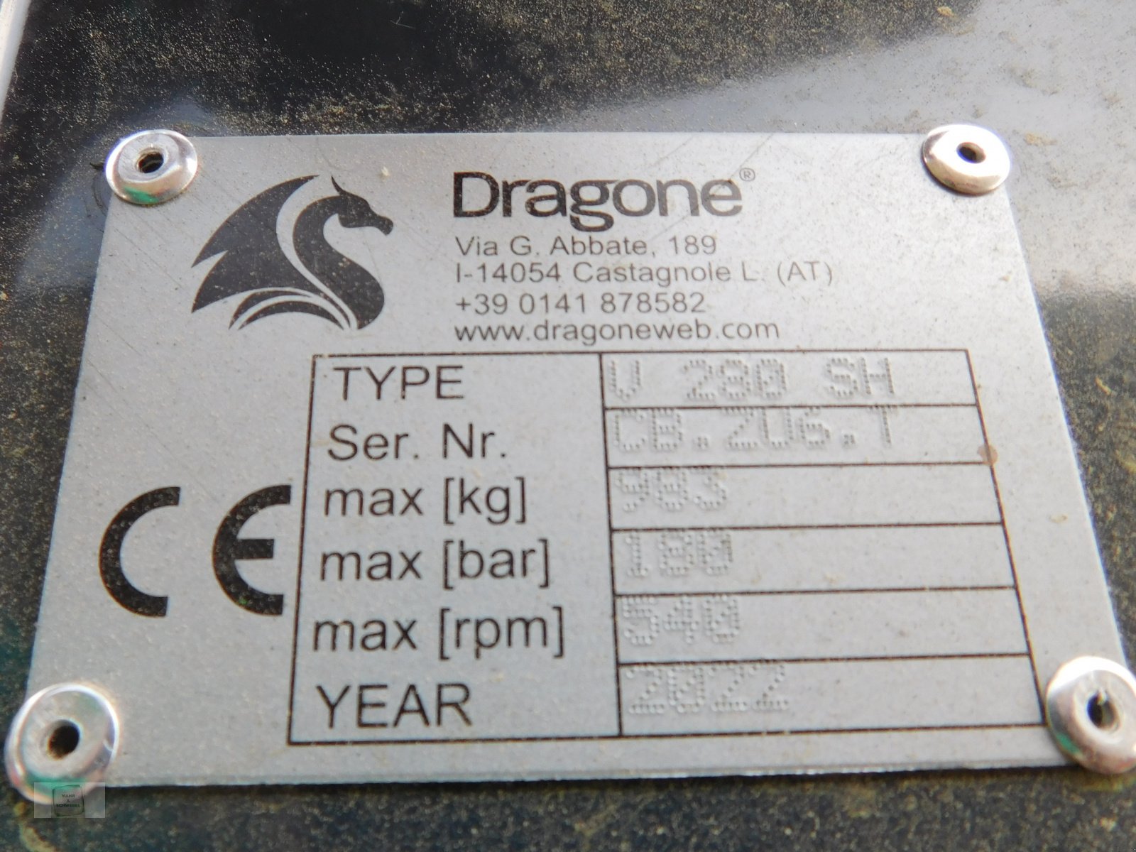 Mulcher типа DRAGONE V280SH - Lagermaschine -, Neumaschine в Gross-Bieberau (Фотография 2)