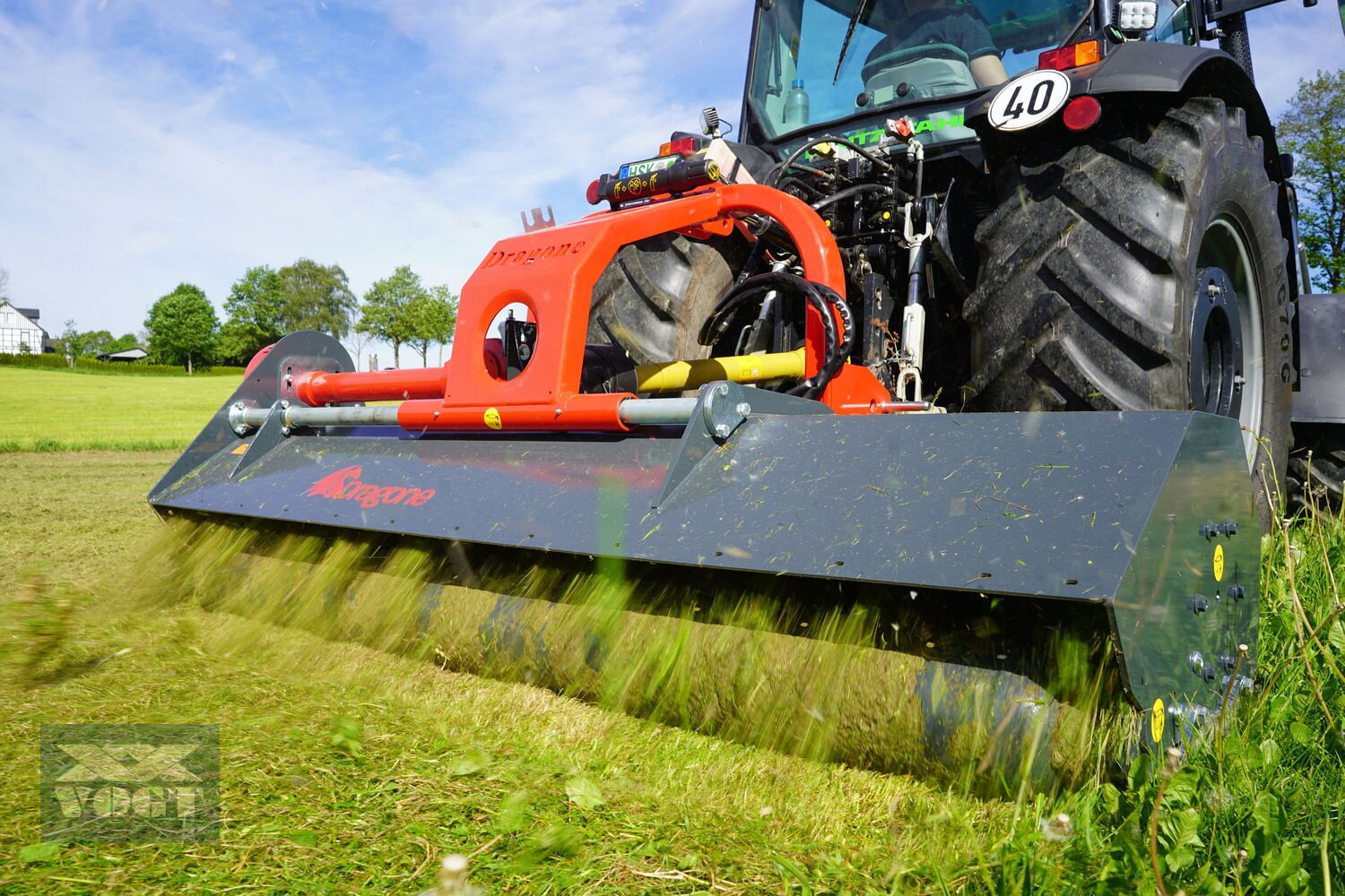 Mulcher del tipo DRAGONE VL 240 FARMERS EDITION Schlegelmulcher /Mulcher für Traktor-Lagergerät, Neumaschine In Schmallenberg (Immagine 17)