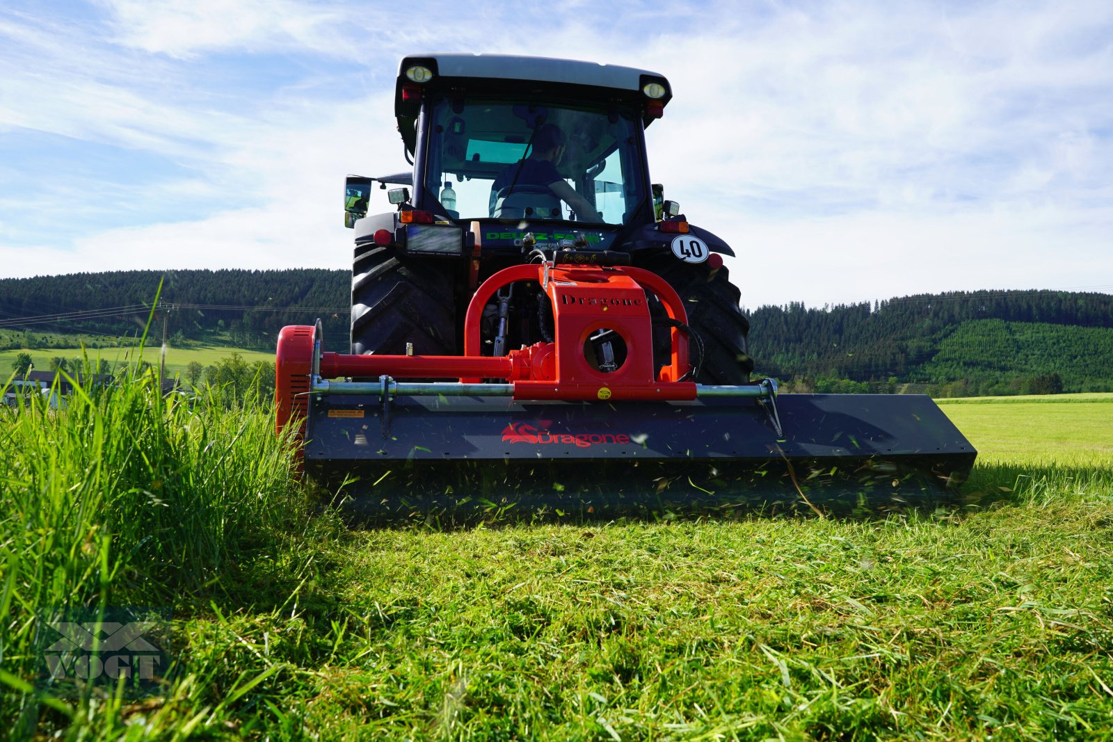 Mulcher of the type DRAGONE VL175 FARMERS EDITION Schlegelmulcher /Mulcher für Traktor-Lagergerät, Neumaschine in Schmallenberg (Picture 17)