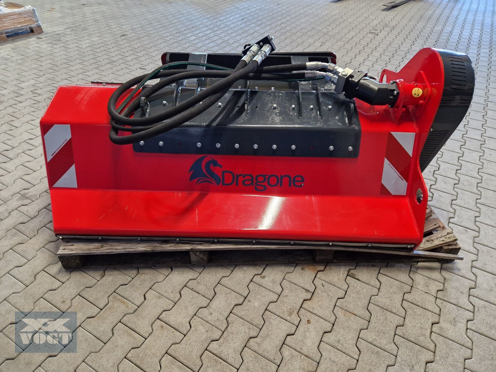 Mulcher от тип DRAGONE VP-200 Hydr. Mulcher /Schlegelmulcher für Lader /Geräteträger /Raupe-Vorführgerät-, Gebrauchtmaschine в Schmallenberg (Снимка 8)