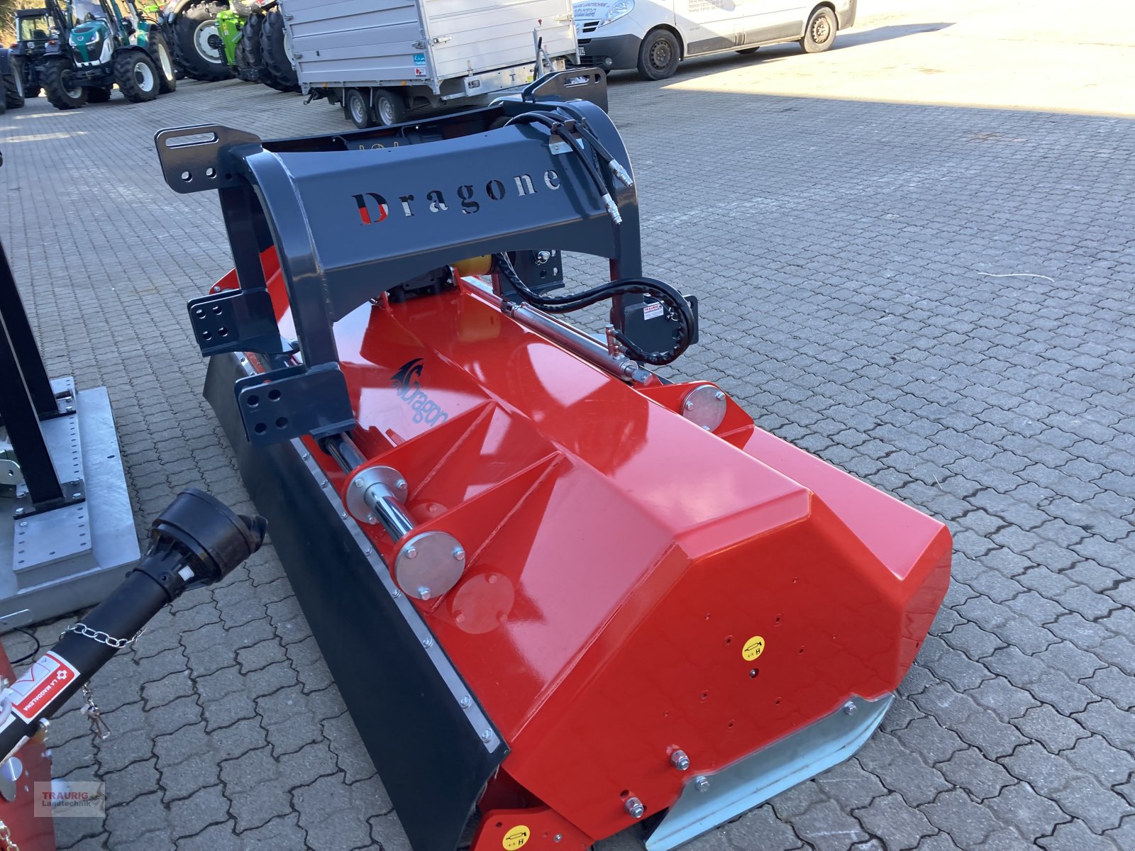 Mulcher del tipo DRAGONE VP 280 F+H, Neumaschine In Mainburg/Wambach (Immagine 5)