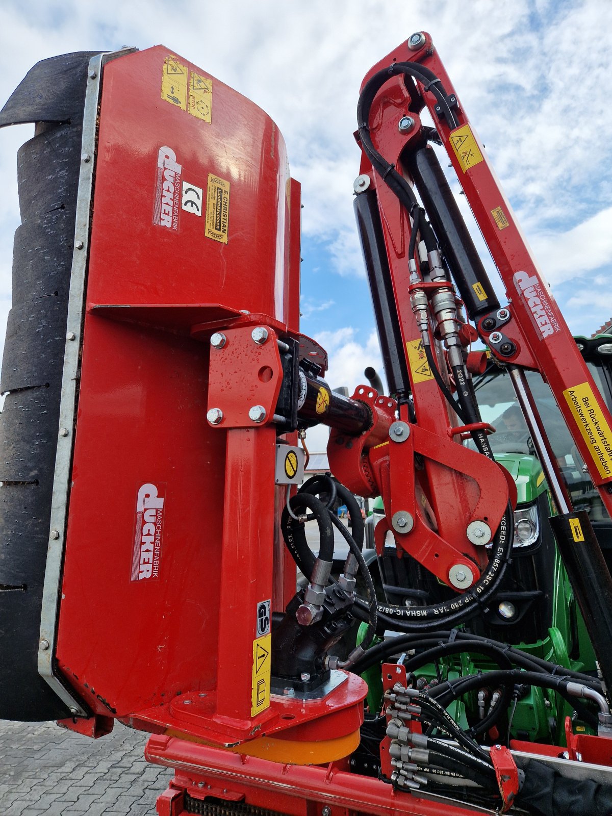 Mulcher des Typs Dücker MBM400, Gebrauchtmaschine in Bad Sobernheim (Bild 1)