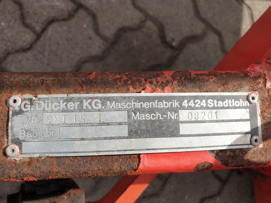 Mulcher del tipo Dücker SMT 15 L, Gebrauchtmaschine en Sittensen (Imagen 8)