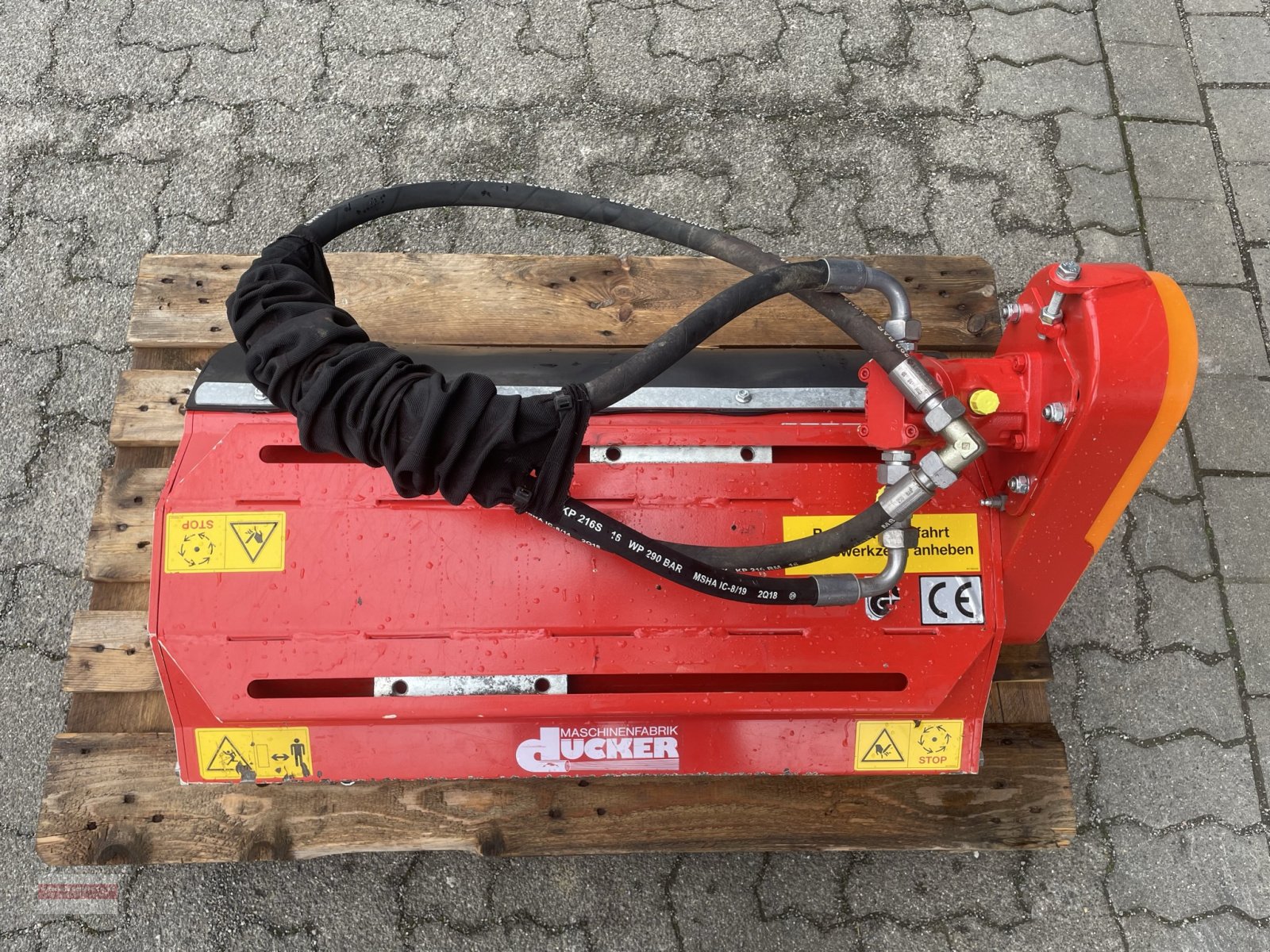 Mulcher typu Dücker TMK 80, Gebrauchtmaschine w Epfendorf (Zdjęcie 5)