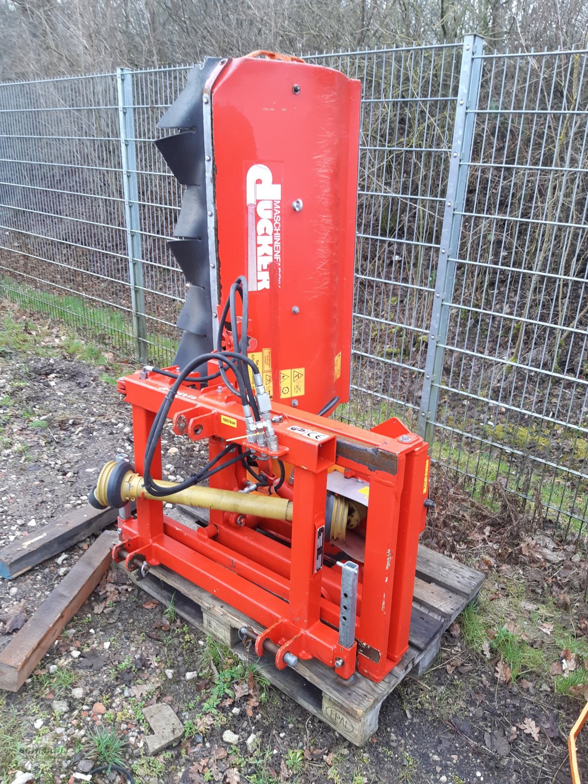 Mulcher of the type Dücker USM 13, Gebrauchtmaschine in Oldenburg in Holstein (Picture 1)