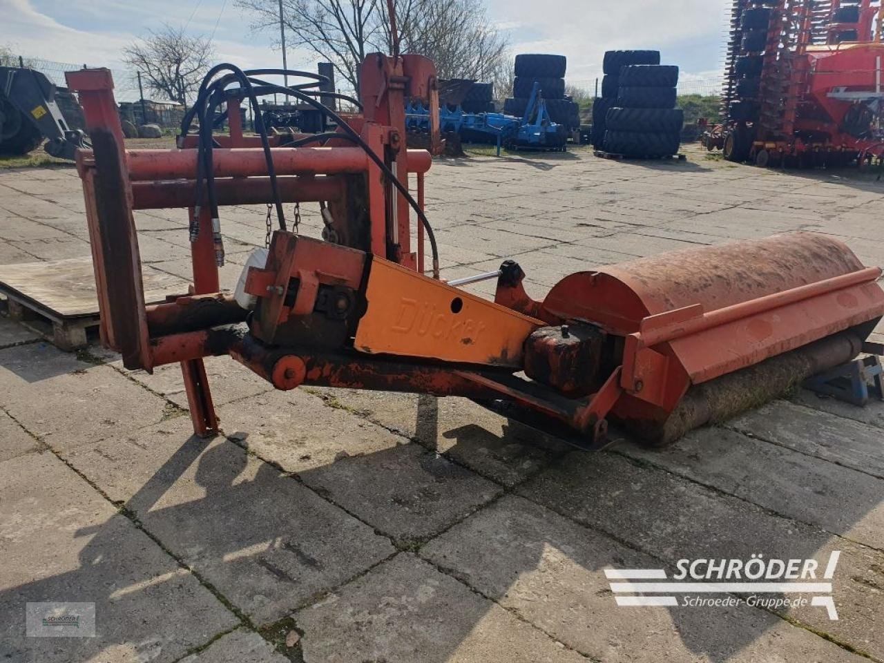 Mulcher del tipo Dücker USM 18 RV, Gebrauchtmaschine en Langenweddingen (Imagen 1)