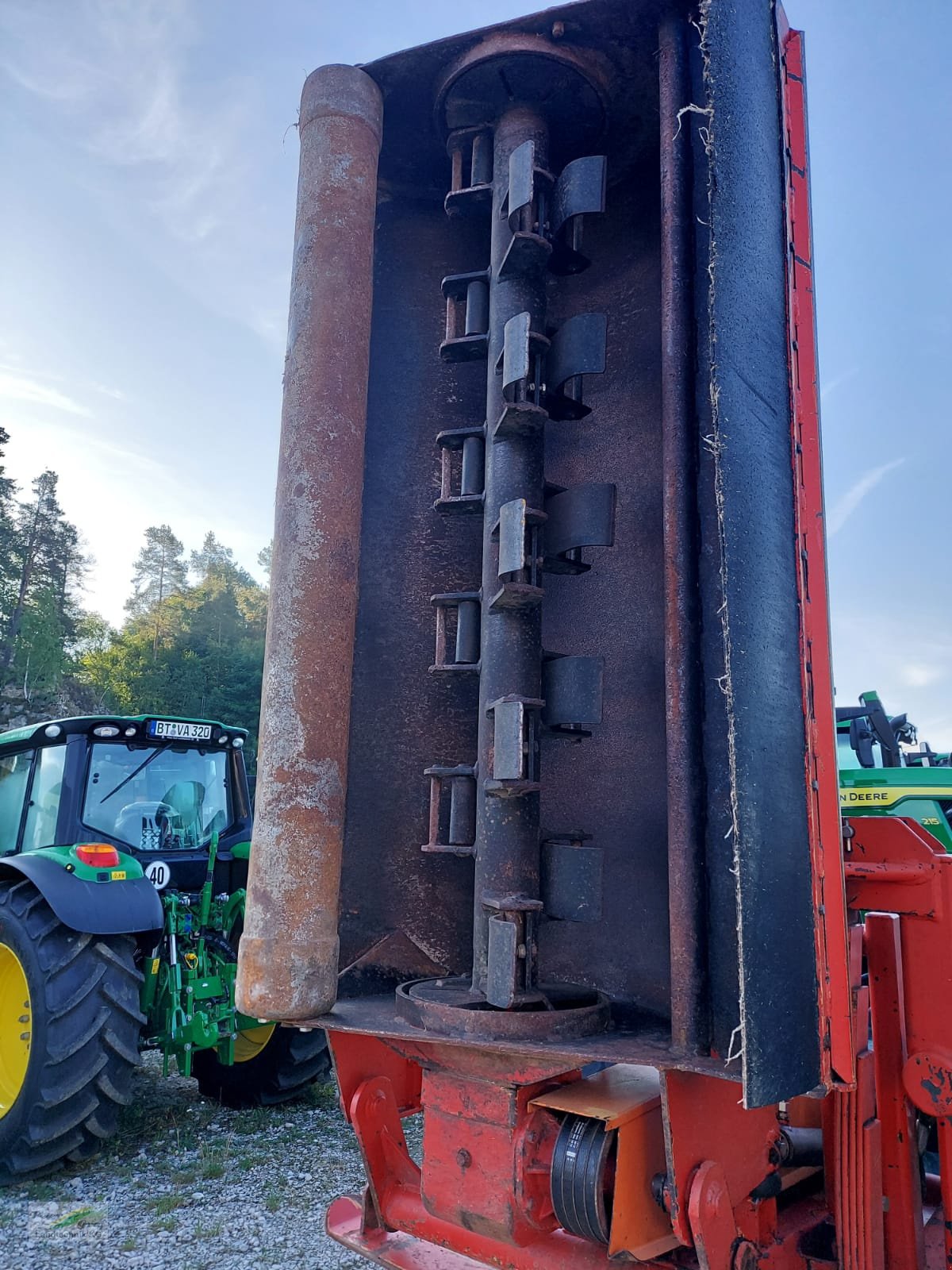 Mulcher van het type Dücker USM 18, Gebrauchtmaschine in Pegnitz-Bronn (Foto 6)