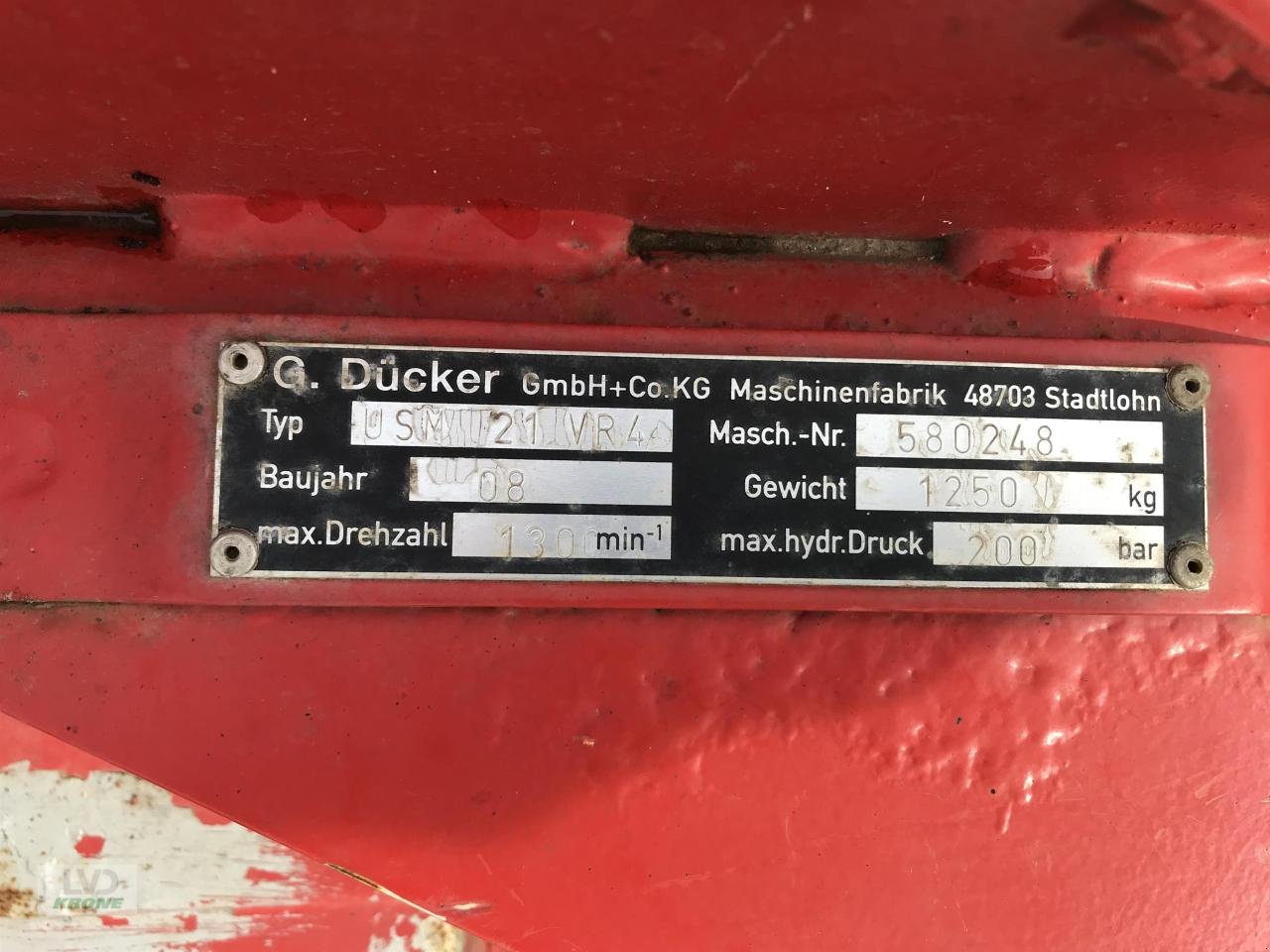 Mulcher του τύπου Dücker USM 21VR4, Gebrauchtmaschine σε Alt-Mölln (Φωτογραφία 11)