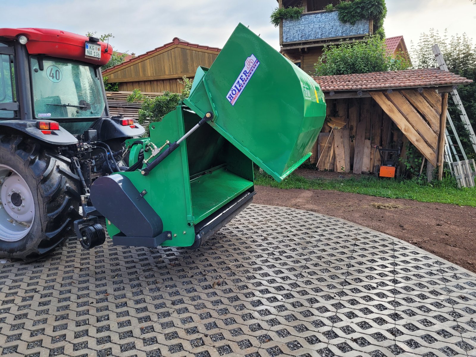 Mulcher des Typs Geo LFP 180, Gebrauchtmaschine in Oberleichtersbach (Bild 3)