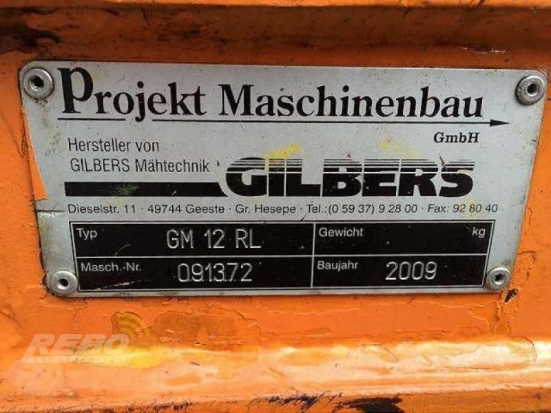 Mulcher tipa Gilbers GM 12 RL, Gebrauchtmaschine u Visbek/Rechterfeld (Slika 10)