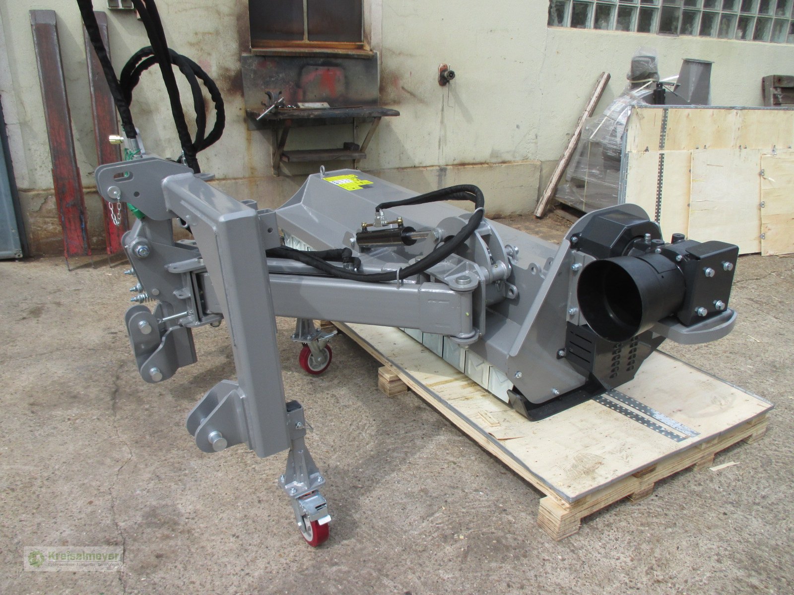 Mulcher Türe ait Jansen AG-220 Frontmulcher + Heckmulcher mit hydraulischer Seitenverschiebung Schlegelmulcher, Neumaschine içinde Feuchtwangen (resim 3)