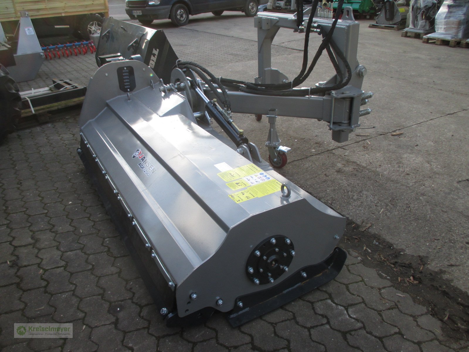 Mulcher del tipo Jansen AGF-200 Ausliegemulcher 1,2 kg Hammerschlegel **SOFORT VERFÜGBAR**, Neumaschine en Feuchtwangen (Imagen 4)