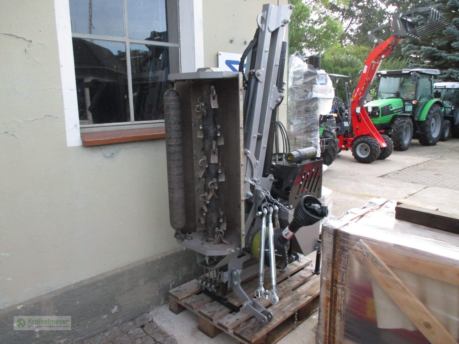 Mulcher типа Jansen Auslegemulcher HMS-100 mit Heckenschere hydr. 180 cm neuwertig, Gebrauchtmaschine в Feuchtwangen (Фотография 3)