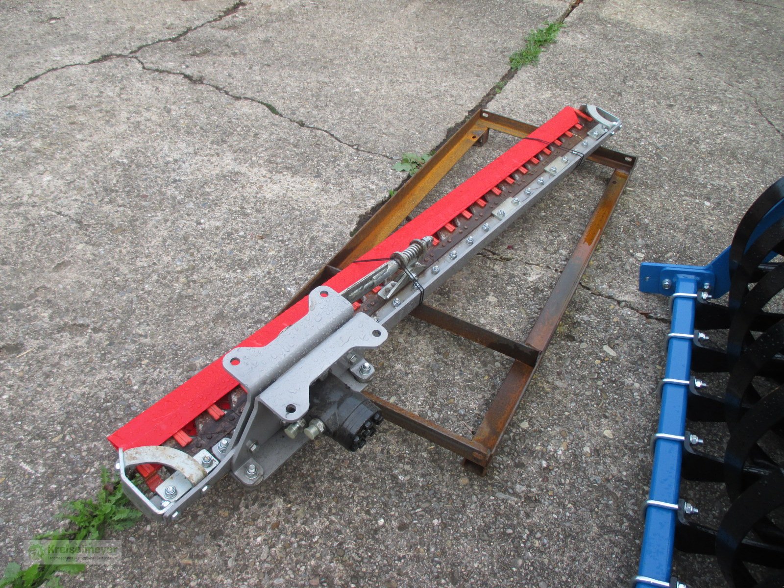 Mulcher tip Jansen Auslegemulcher HMS-100 mit Heckenschere hydr. 180 cm neuwertig, Gebrauchtmaschine in Feuchtwangen (Poză 7)