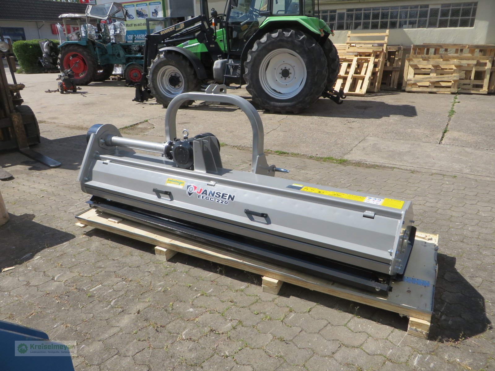 Mulcher del tipo Jansen EFGC-220 Schlegelmulcher Sonderpreis nur 37 KW(50 PS) erforderlich, Neumaschine en Feuchtwangen (Imagen 1)