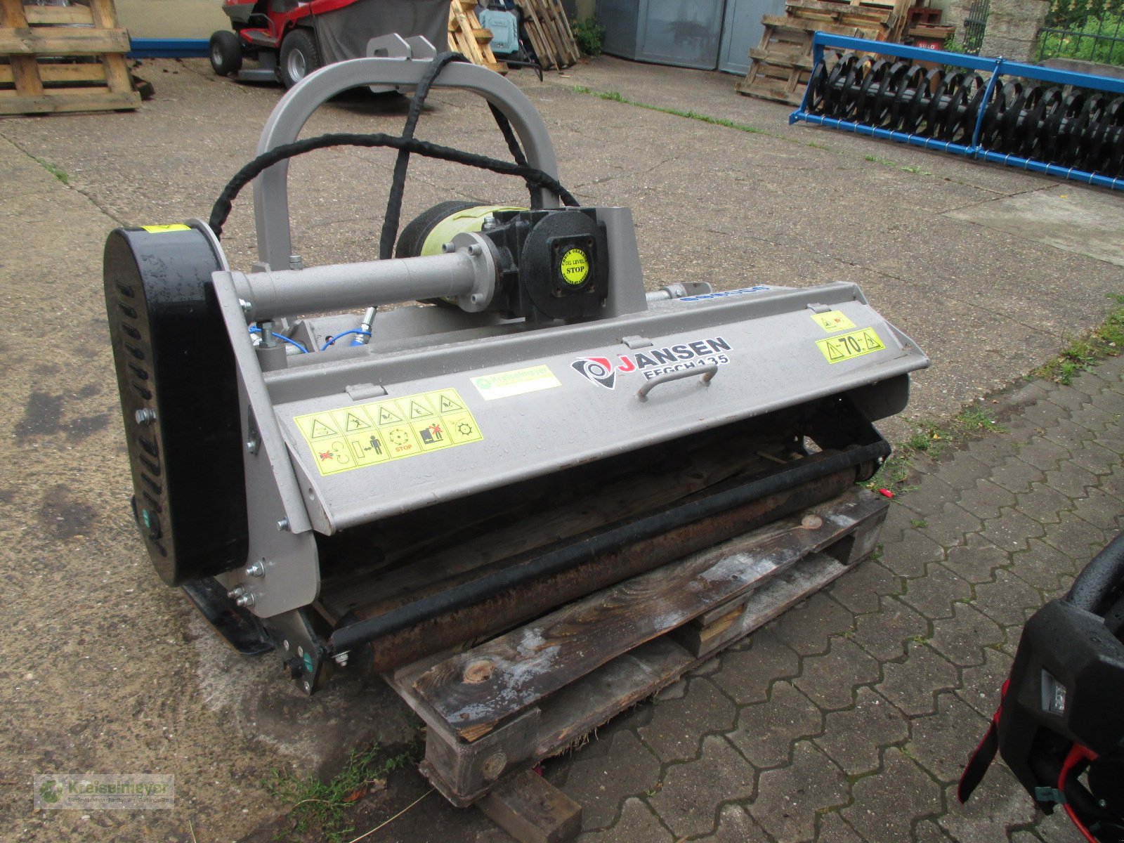 Mulcher of the type Jansen EFGCH-135 hydr.Seitenverschiebung neuwertig, Gebrauchtmaschine in Feuchtwangen (Picture 3)