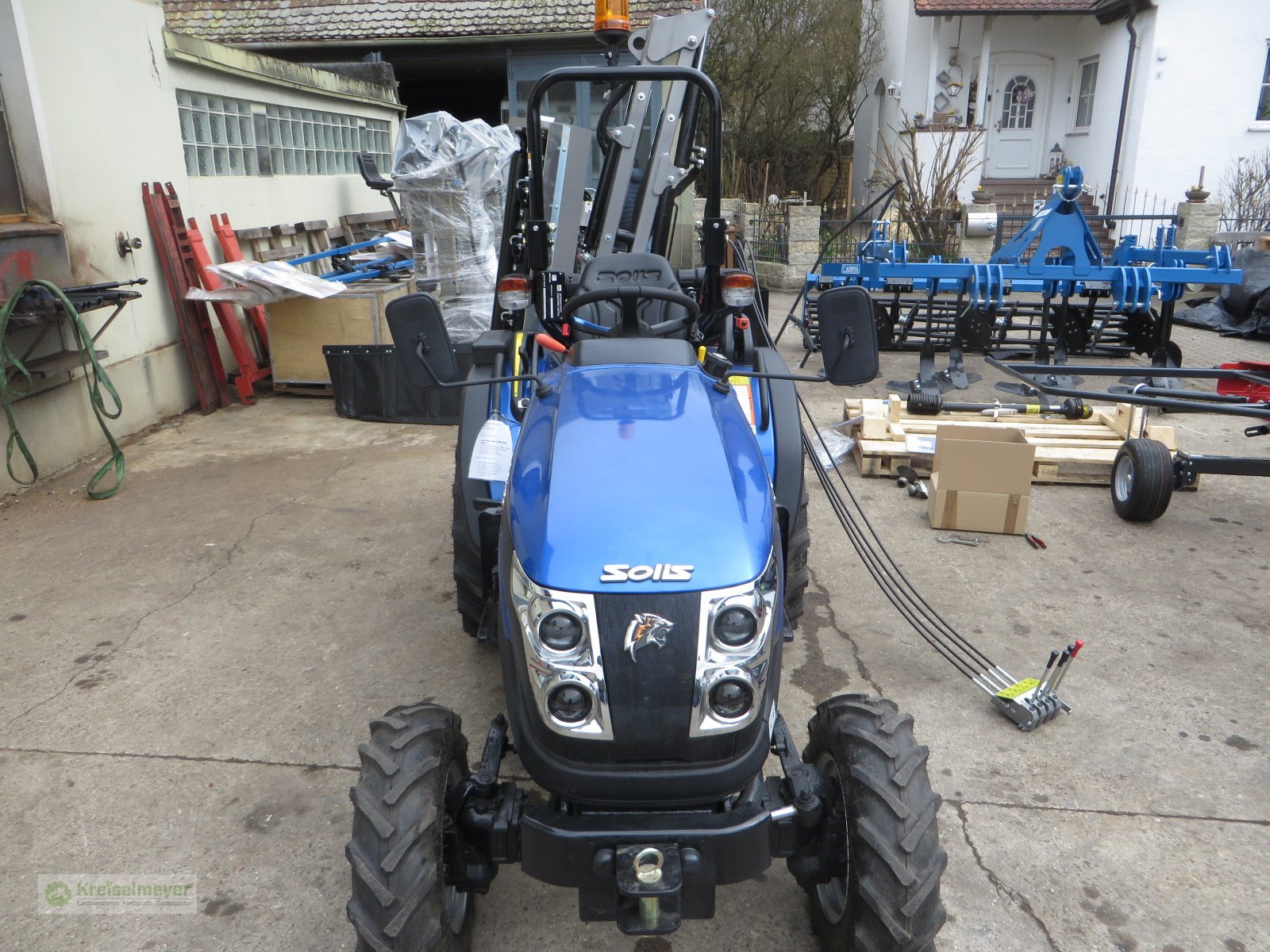 Mulcher van het type Jansen HMS-100 (180) Schlegelmulcher und Heckenschere + Kranausleger + Inkl. Steuereinheit Zapfwellenantrieb, Neumaschine in Feuchtwangen (Foto 21)