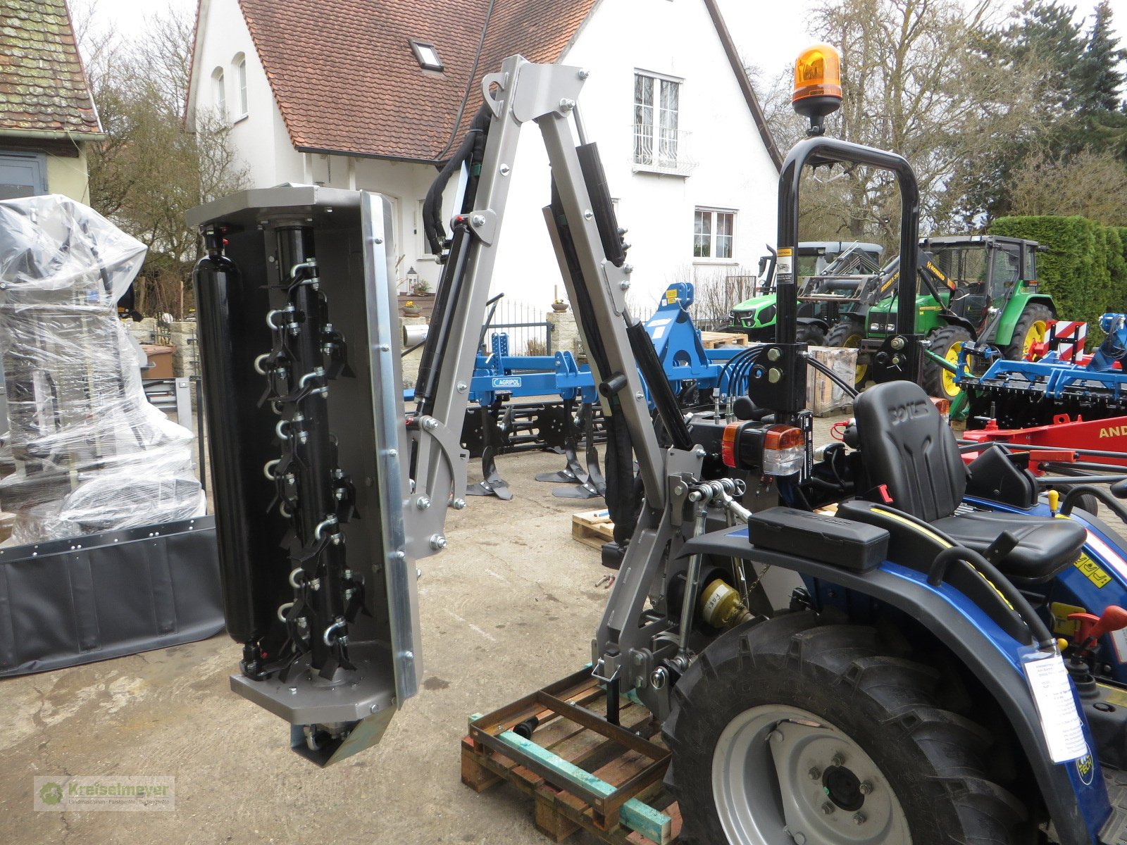 Mulcher tip Jansen HMS-100 (180) Schlegelmulcher und Heckenschere + Kranausleger + Inkl. Steuereinheit Zapfwellenantrieb, Neumaschine in Feuchtwangen (Poză 15)