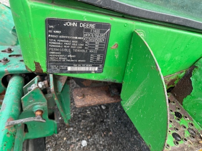 Mulcher a típus John Deere 1565 MED SPAIRHEAD BRAKPUDSER OG 180 CM ROTORKLIPPER, Gebrauchtmaschine ekkor: Dronninglund (Kép 6)