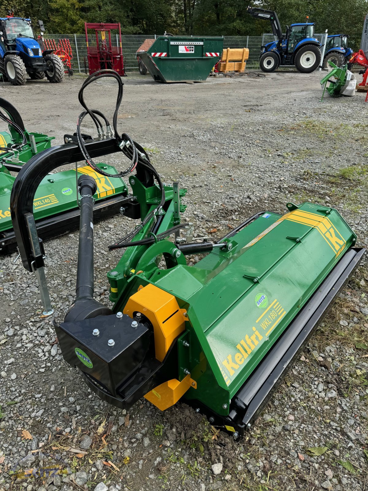 Mulcher Türe ait Kellfri W 1,80 m, Neumaschine içinde Lindenfels-Glattbach (resim 2)