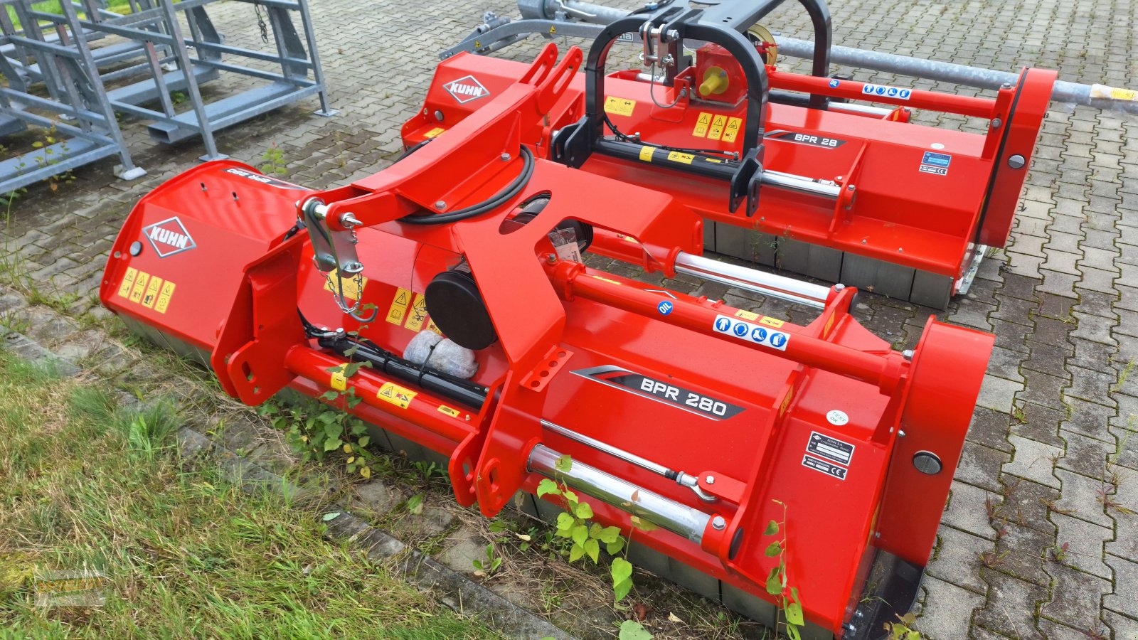 Mulcher del tipo Kuhn BPR 280, Neumaschine en Frauenneuharting (Imagen 3)