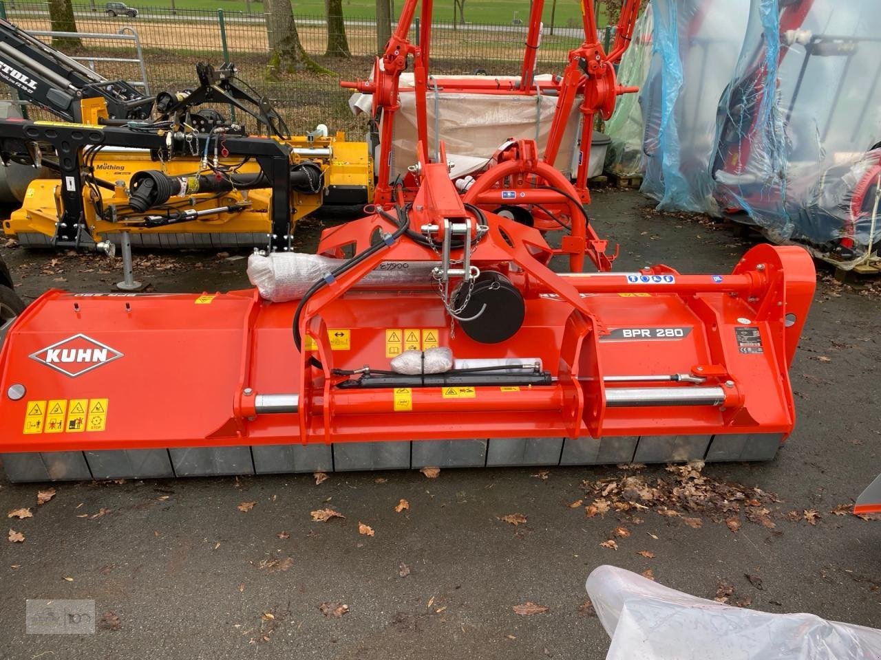 Mulcher del tipo Kuhn BPR280 Schlaegelmesser, Neumaschine In Eslohe–Bremke (Immagine 1)