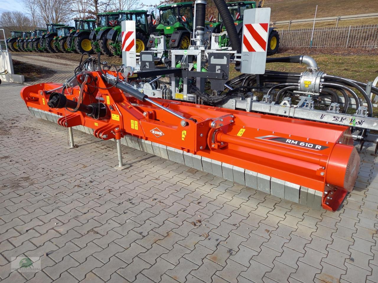 Mulcher Türe ait Kuhn RM 610 R, Neumaschine içinde Teichröda (resim 1)