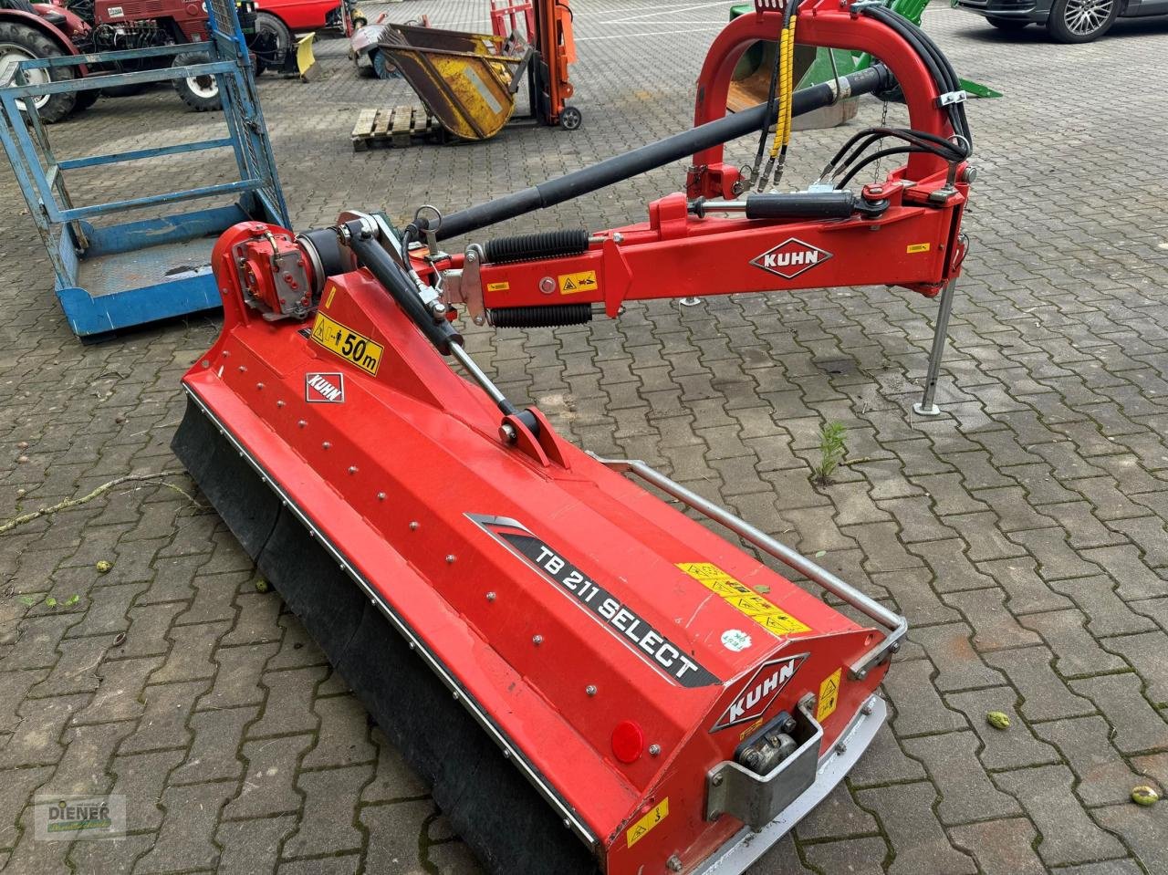 Mulcher of the type Kuhn TB 211 Select, Gebrauchtmaschine in Buggingen (Picture 3)