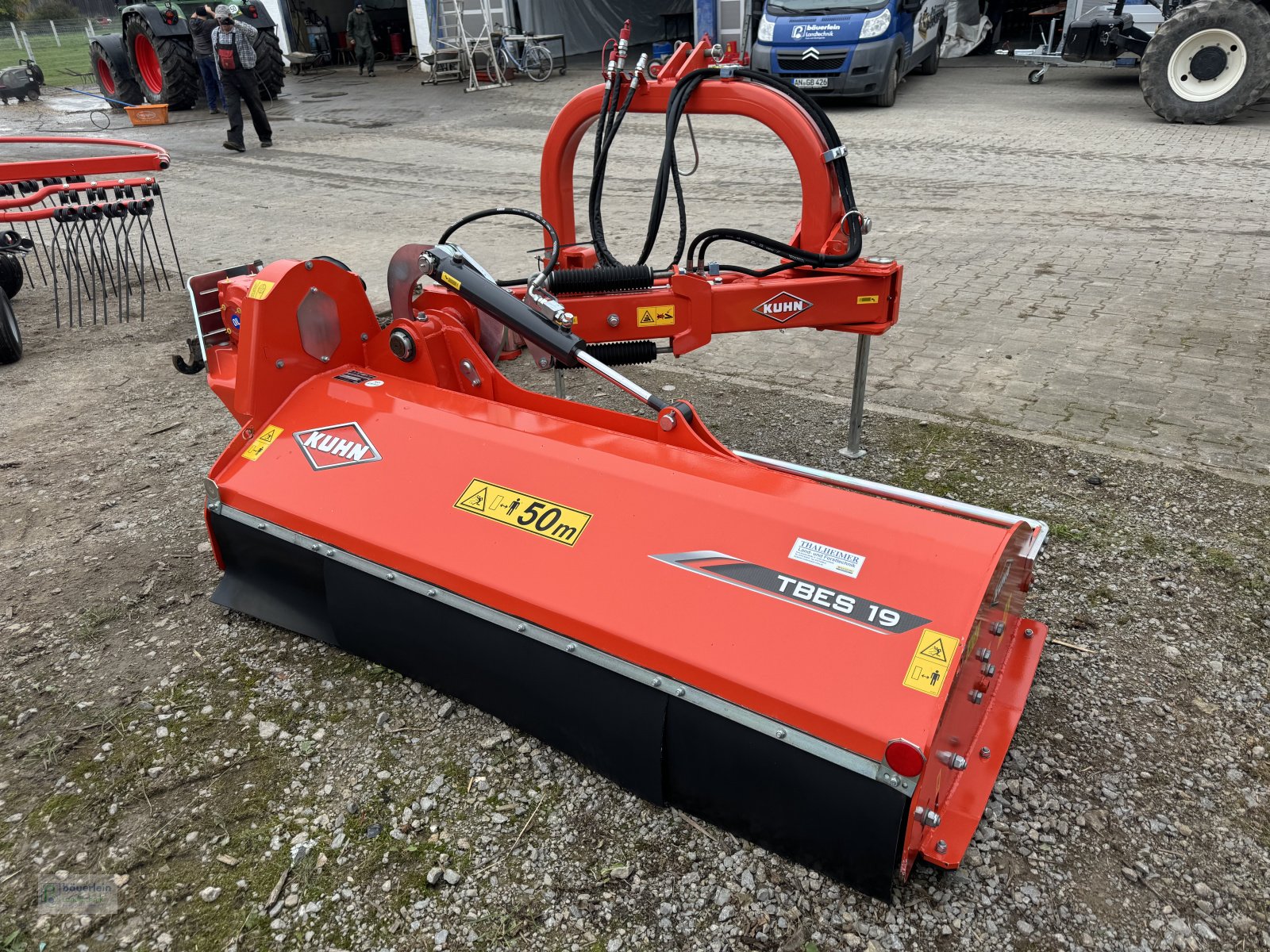 Mulcher del tipo Kuhn TBES 19, Neumaschine In Buch am Wald (Immagine 2)