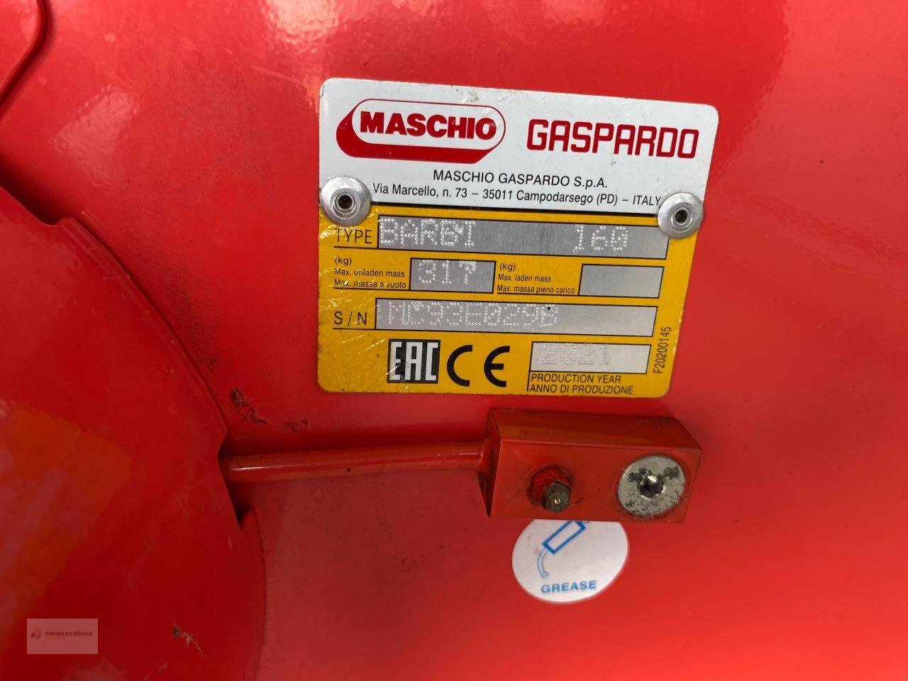 Mulcher του τύπου Maschio Barbi 160, Gebrauchtmaschine σε Uelsen (Φωτογραφία 6)