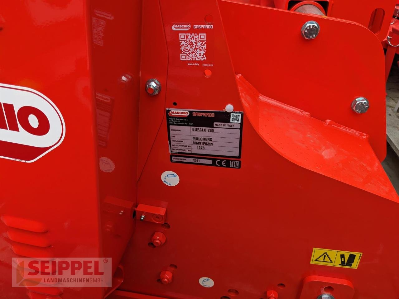 Mulcher del tipo Maschio BUFALO 280, Neumaschine en Groß-Umstadt (Imagen 4)