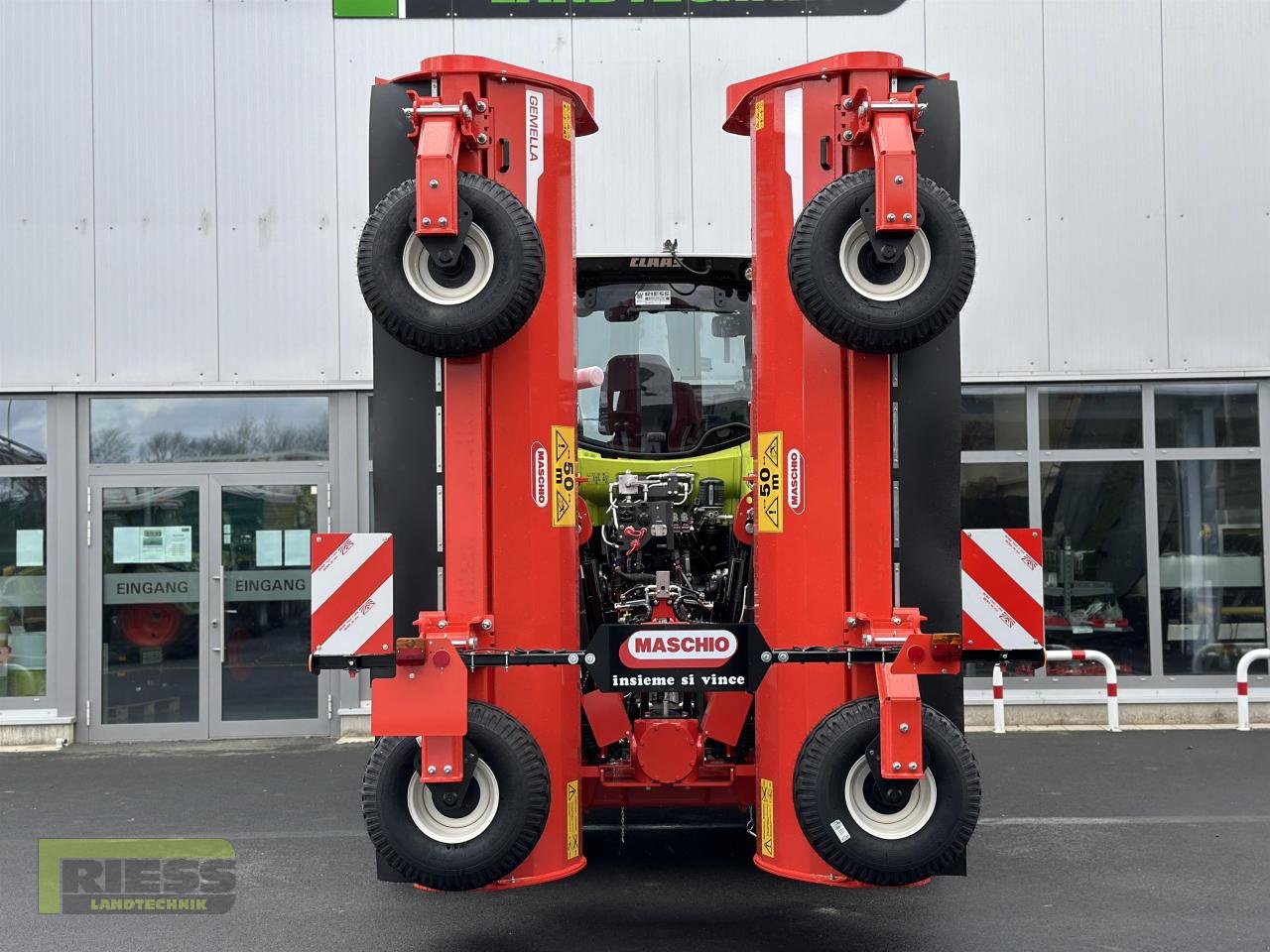 Mulcher del tipo Maschio GEMELLA 620 Hammer Räder, Neumaschine en Homberg (Ohm) - Maulbach (Imagen 3)