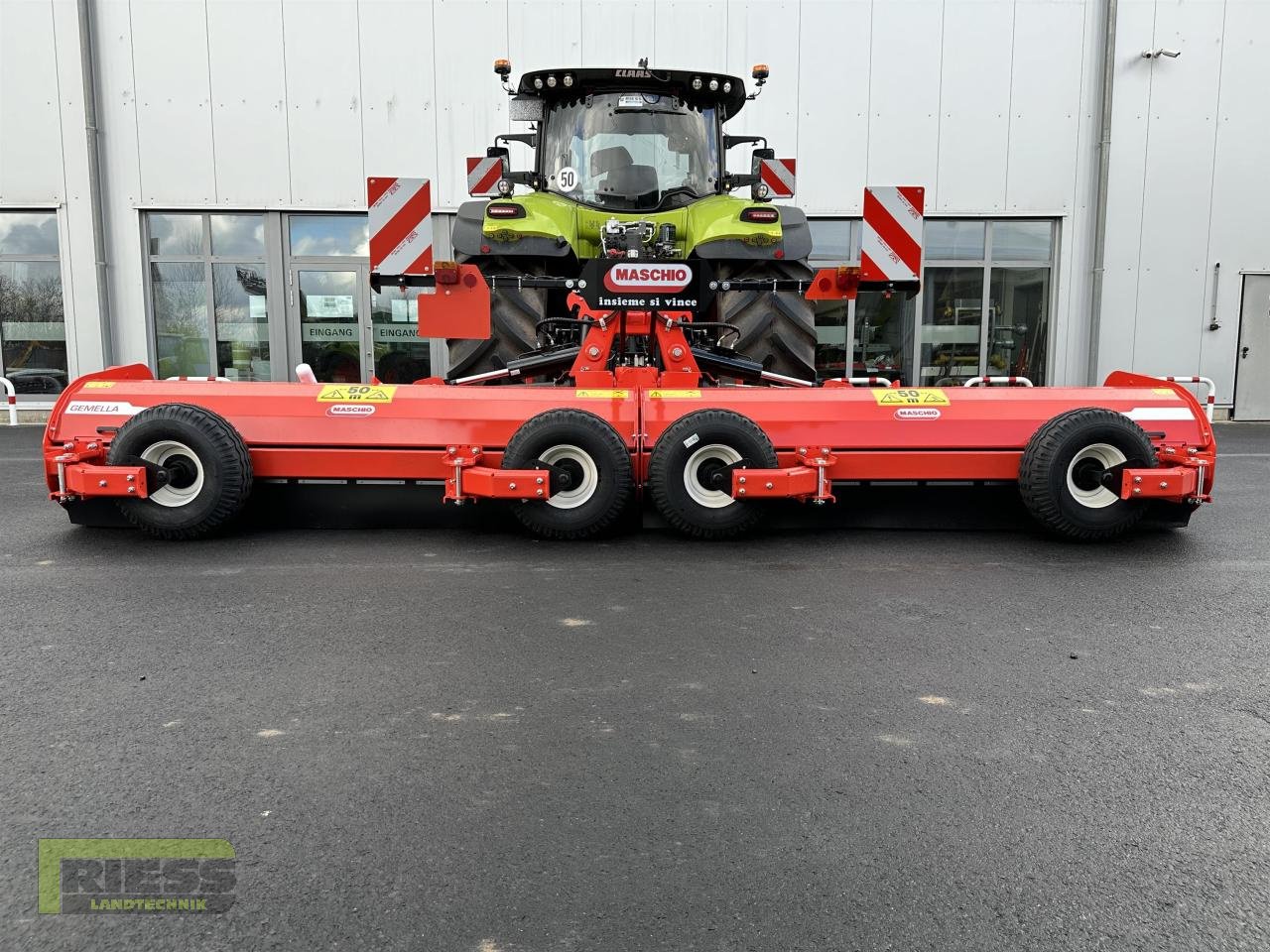 Mulcher del tipo Maschio GEMELLA 620 Hammer Räder, Neumaschine en Homberg (Ohm) - Maulbach (Imagen 11)