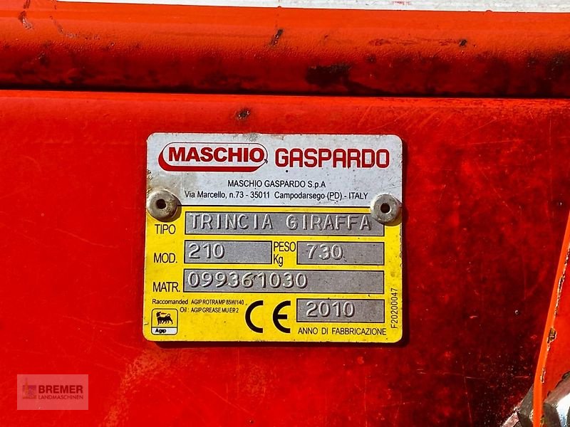 Mulcher del tipo Maschio GIRAFFA 210 SI, Auslegermulcher, Gebrauchtmaschine en Asendorf (Imagen 12)