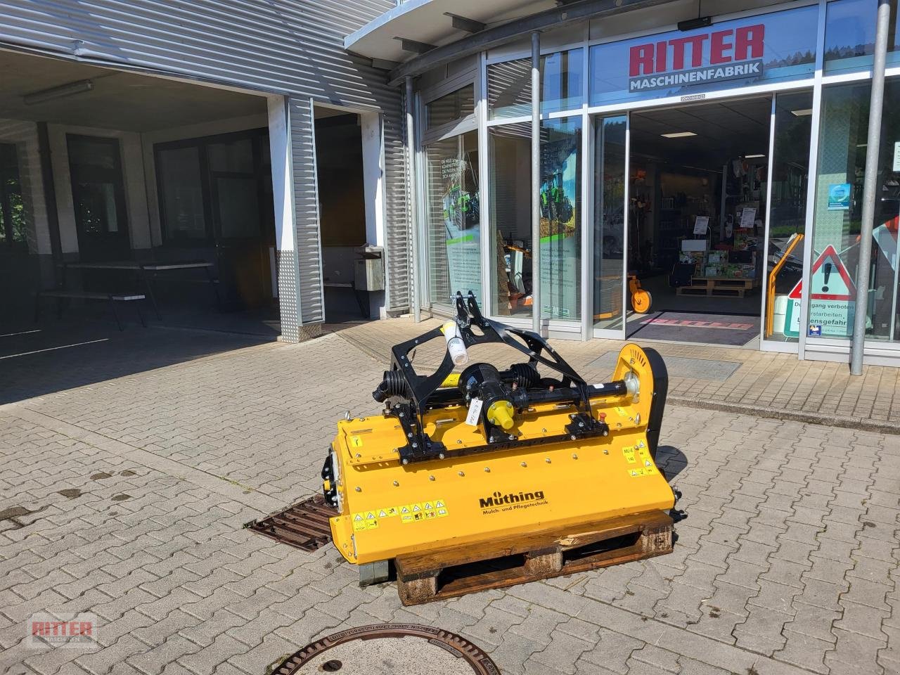 Mulcher a típus Müthing MU-E 140 VARIO, Neumaschine ekkor: Zell a. H. (Kép 1)