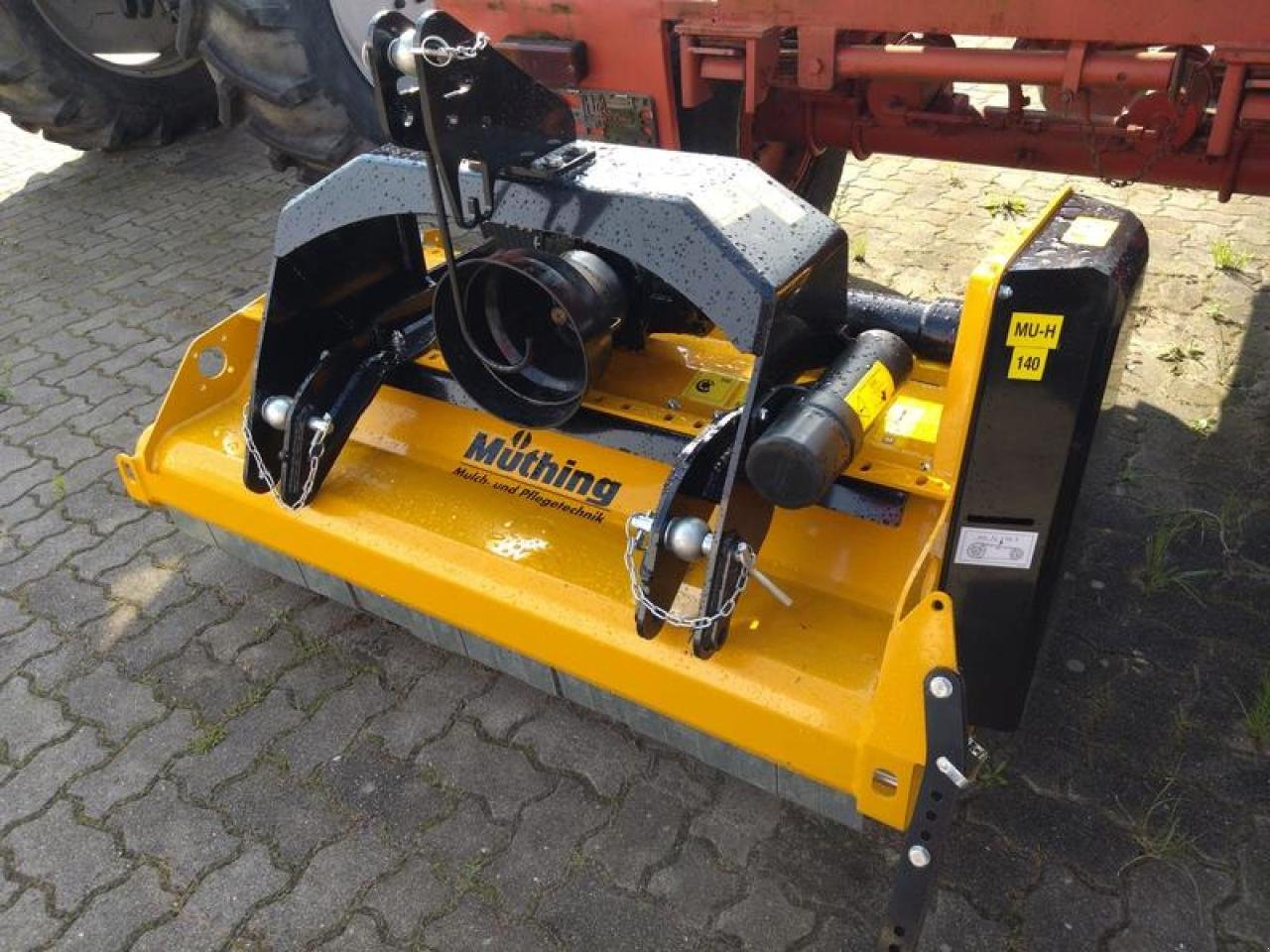 Mulcher typu Müthing MU-H 140, Neumaschine v Vehlow (Obrázek 1)