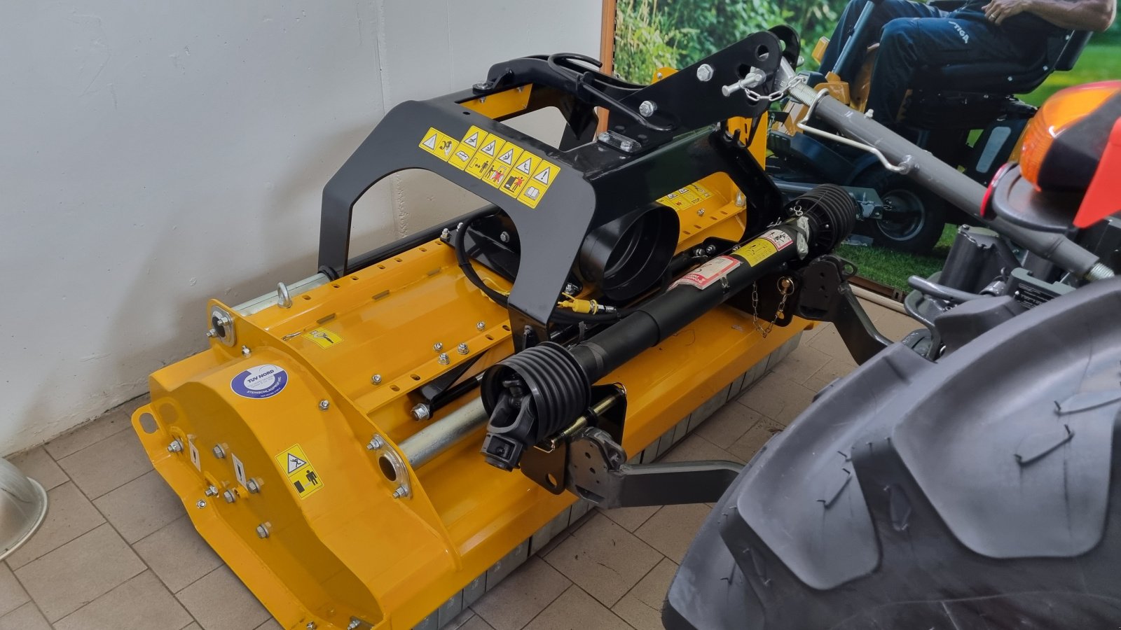 Mulcher del tipo Müthing MU-H 150 Vario, Neumaschine en Olpe (Imagen 2)