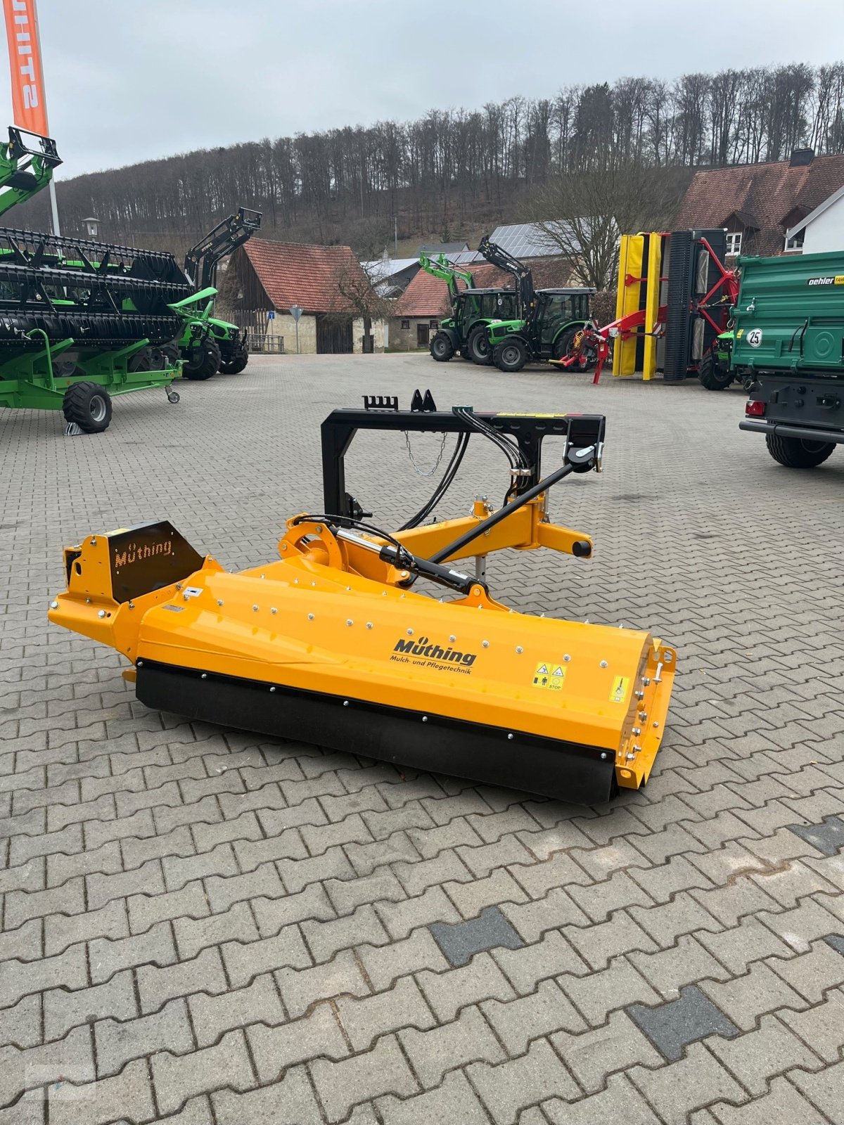 Mulcher typu Müthing MU-H/S 180, Neumaschine w Treuchtlingen (Zdjęcie 4)