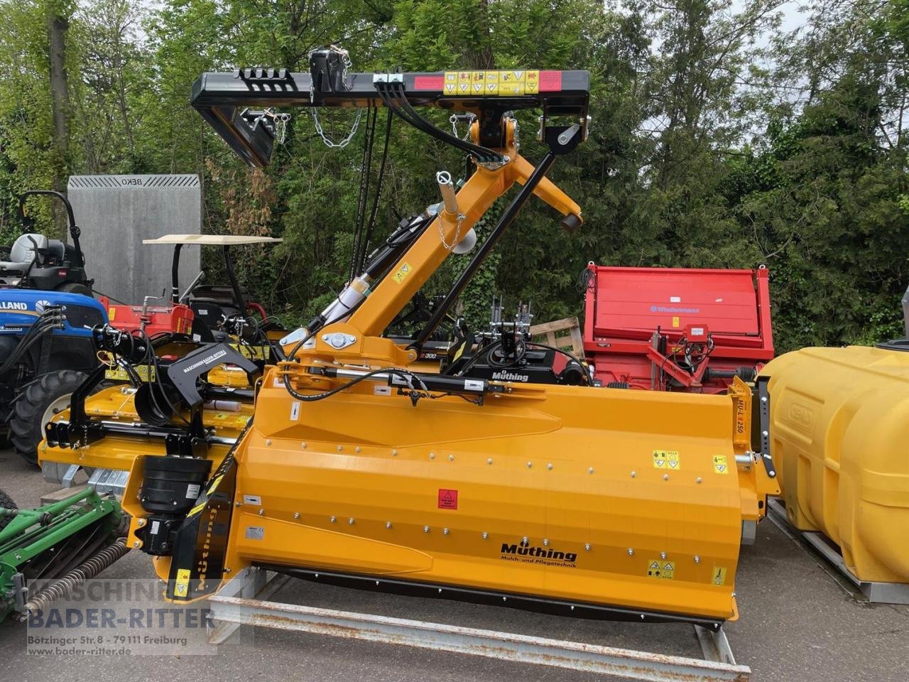 Mulcher του τύπου Müthing MU-H/S200, Neumaschine σε Freiburg (Φωτογραφία 1)