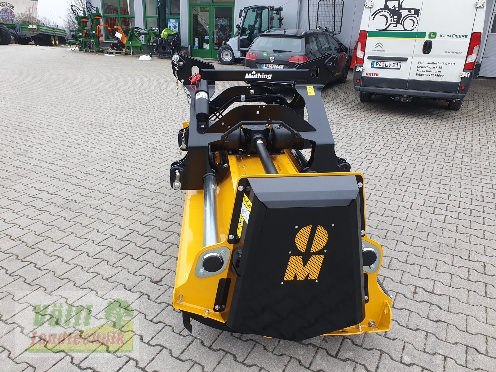 Mulcher του τύπου Müthing MU-M 280 vario, Neumaschine σε Hutthurm bei Passau (Φωτογραφία 2)