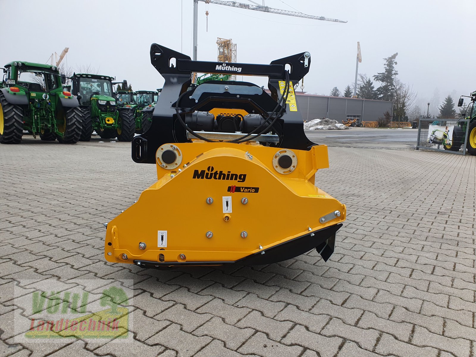 Mulcher Türe ait Müthing MU-M 280 vario, Neumaschine içinde Hutthurm bei Passau (resim 5)