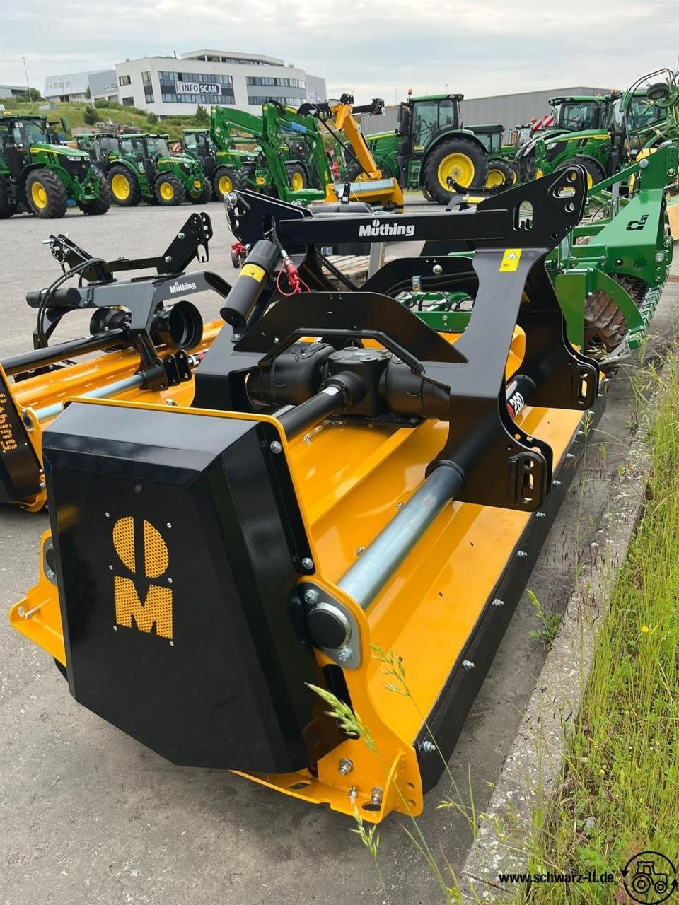 Mulcher Türe ait Müthing MU-M 280, Neumaschine içinde Aspach (resim 2)